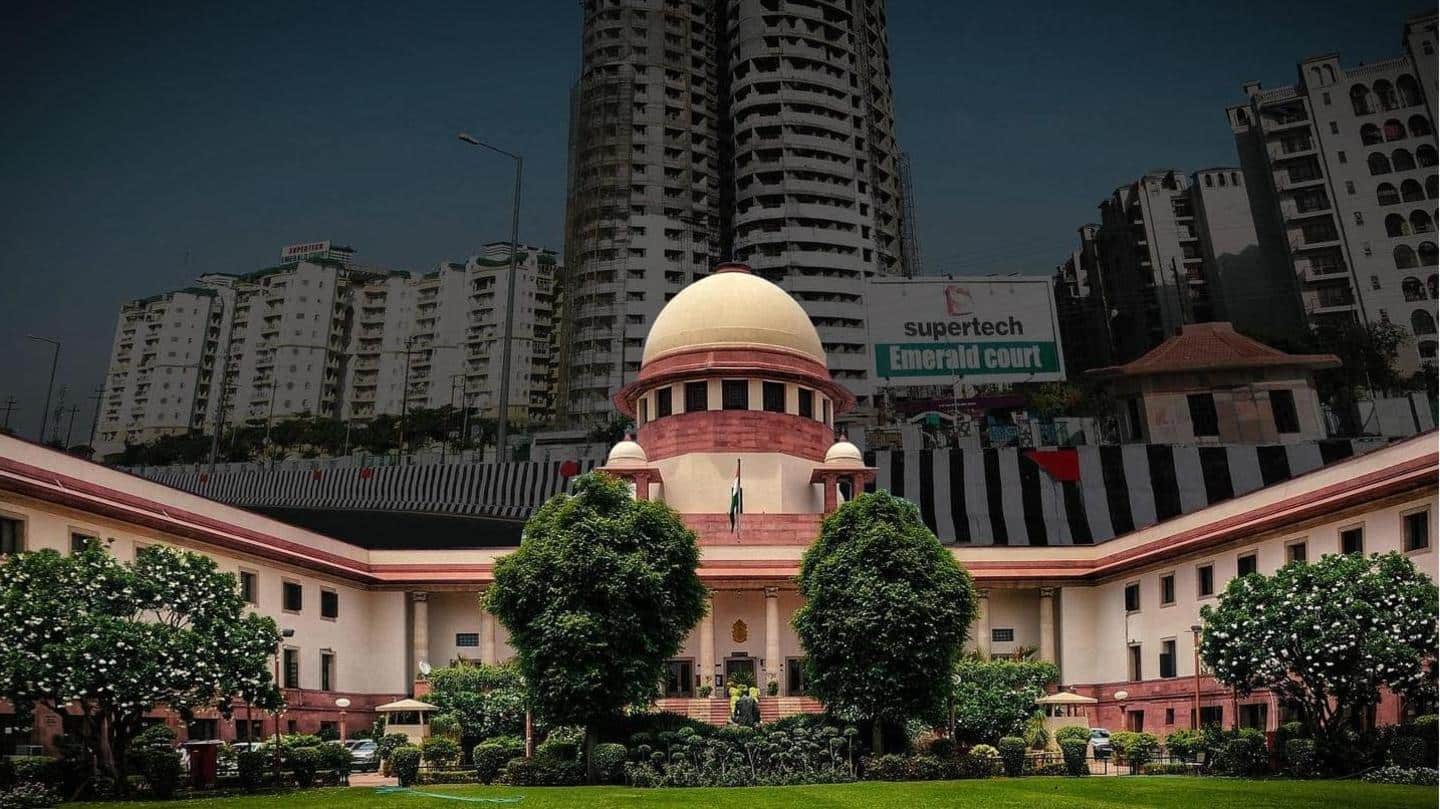 Supertech moves SC over twin tower demolition; proposes 'alternative plan'