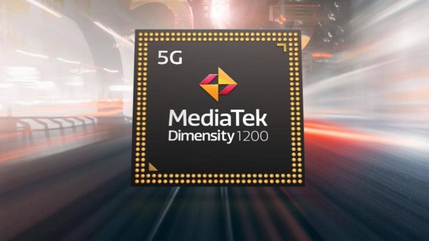 The phone will be backed by a Dimensity 1200 chipset The phone will be backed by a Dimensity 1200 chipset