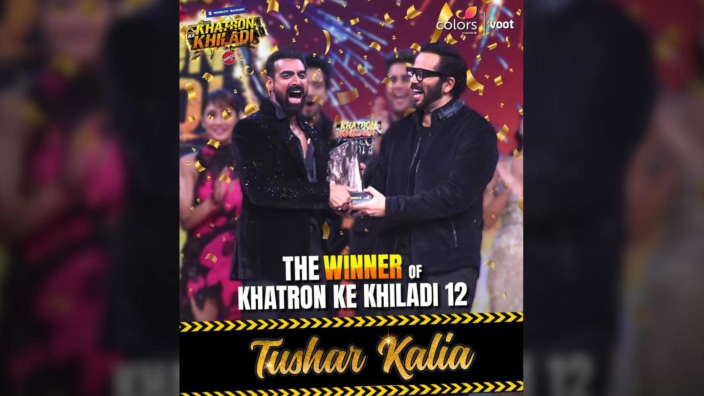 Who is Tushar Kalia, winner of 'Khatron Ke Khiladi 12'?