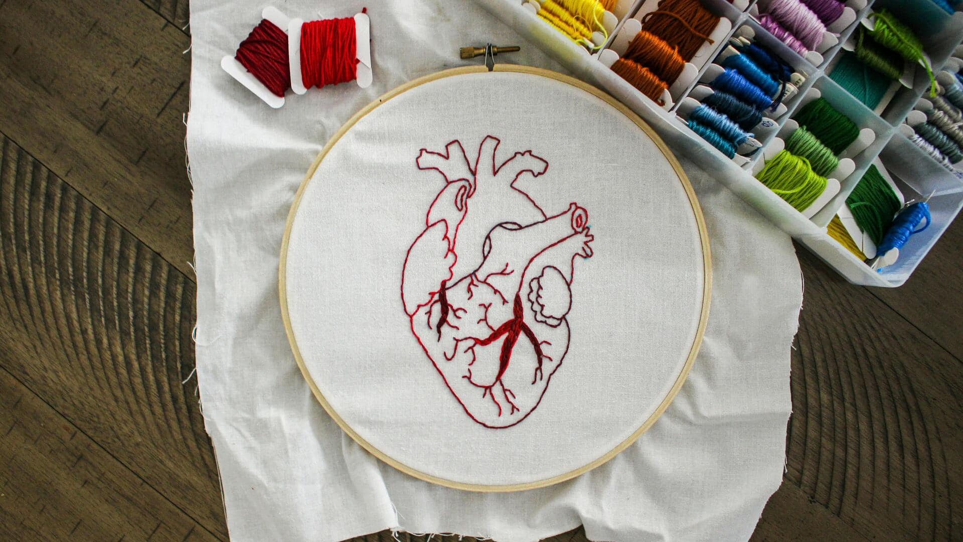 The art of storytelling through embroidery