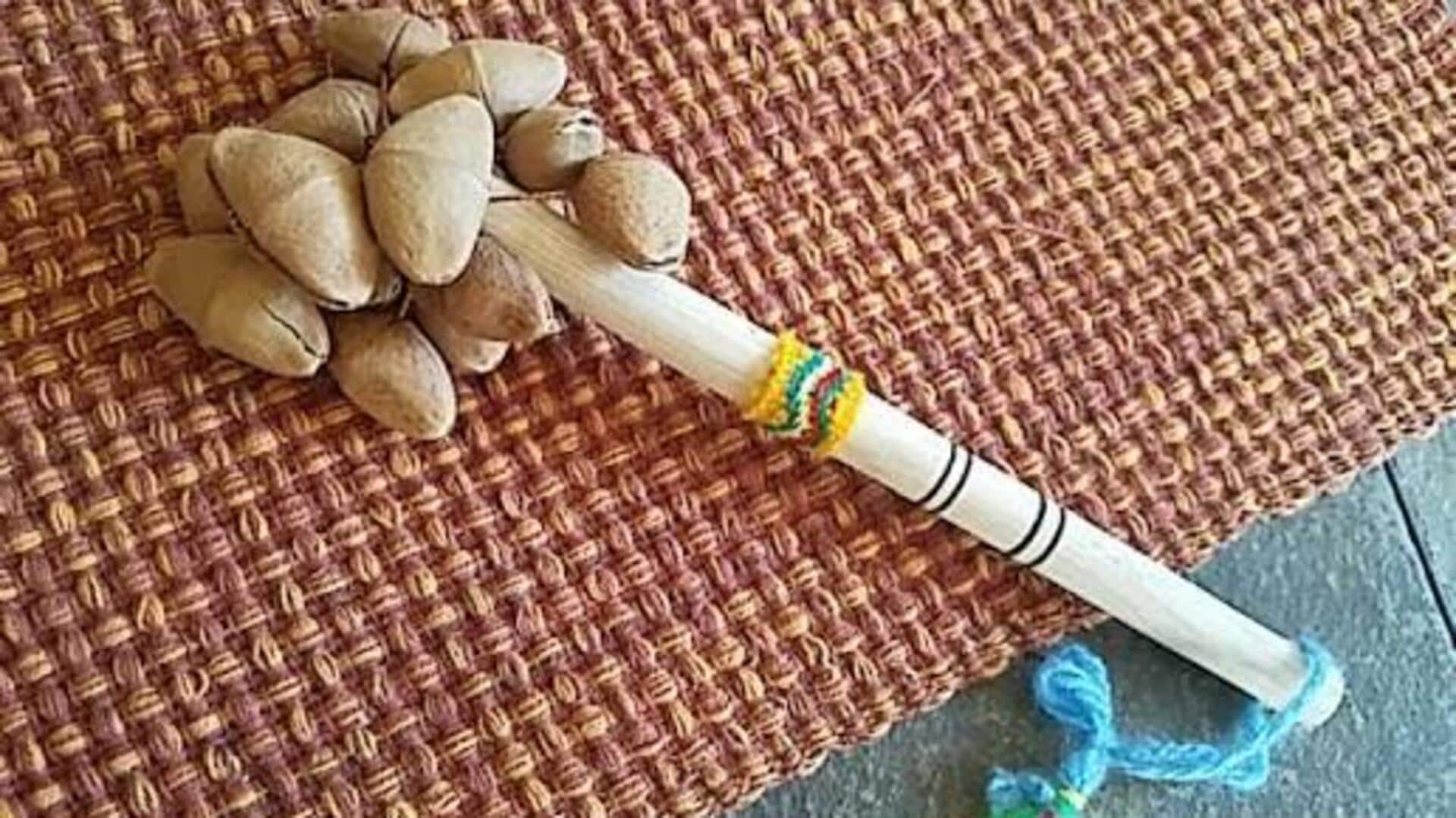 How to make a unique musical instrument from seed pods 
