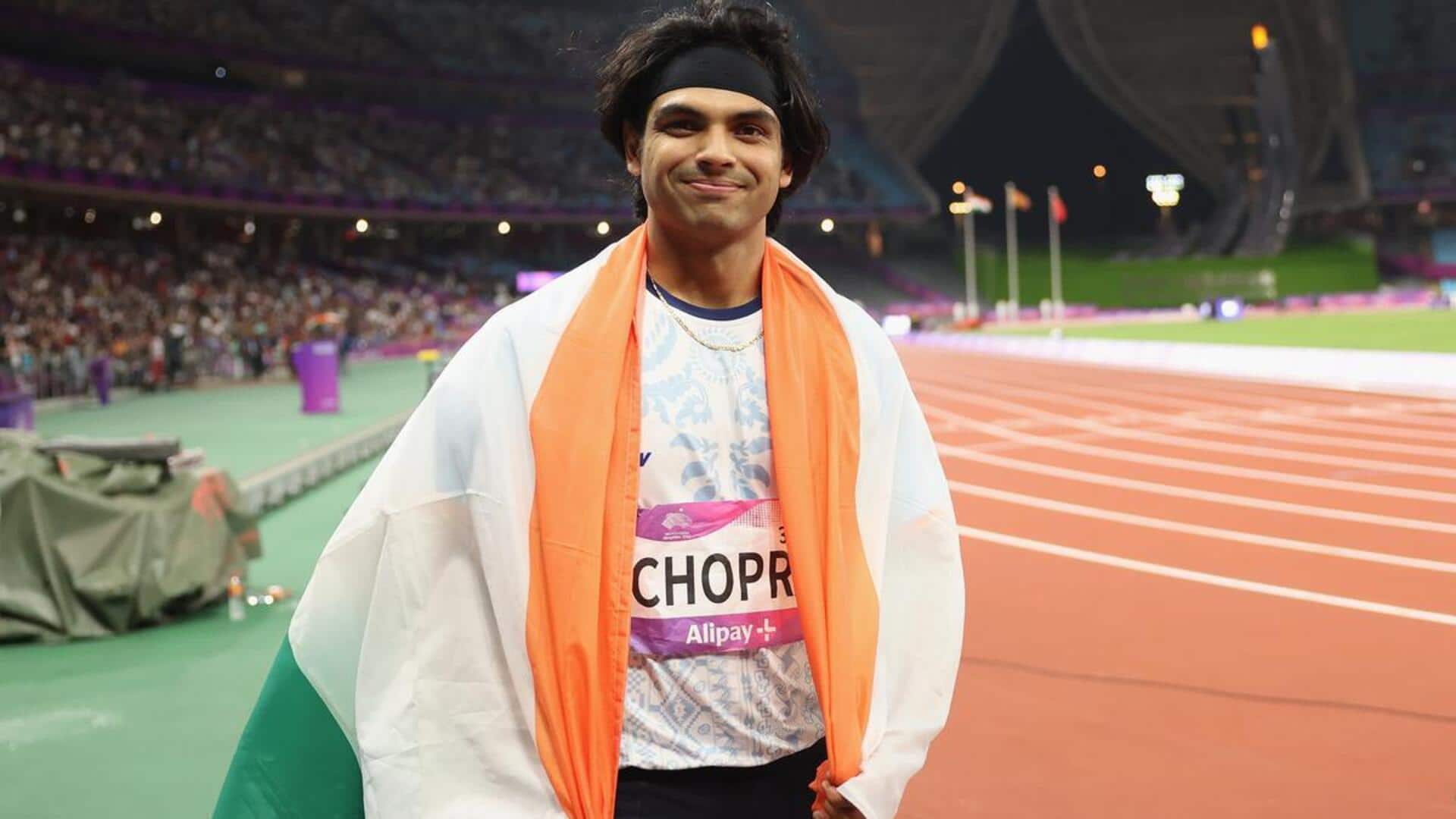 Neeraj Chopra a finalist for World Athlete of Year Award