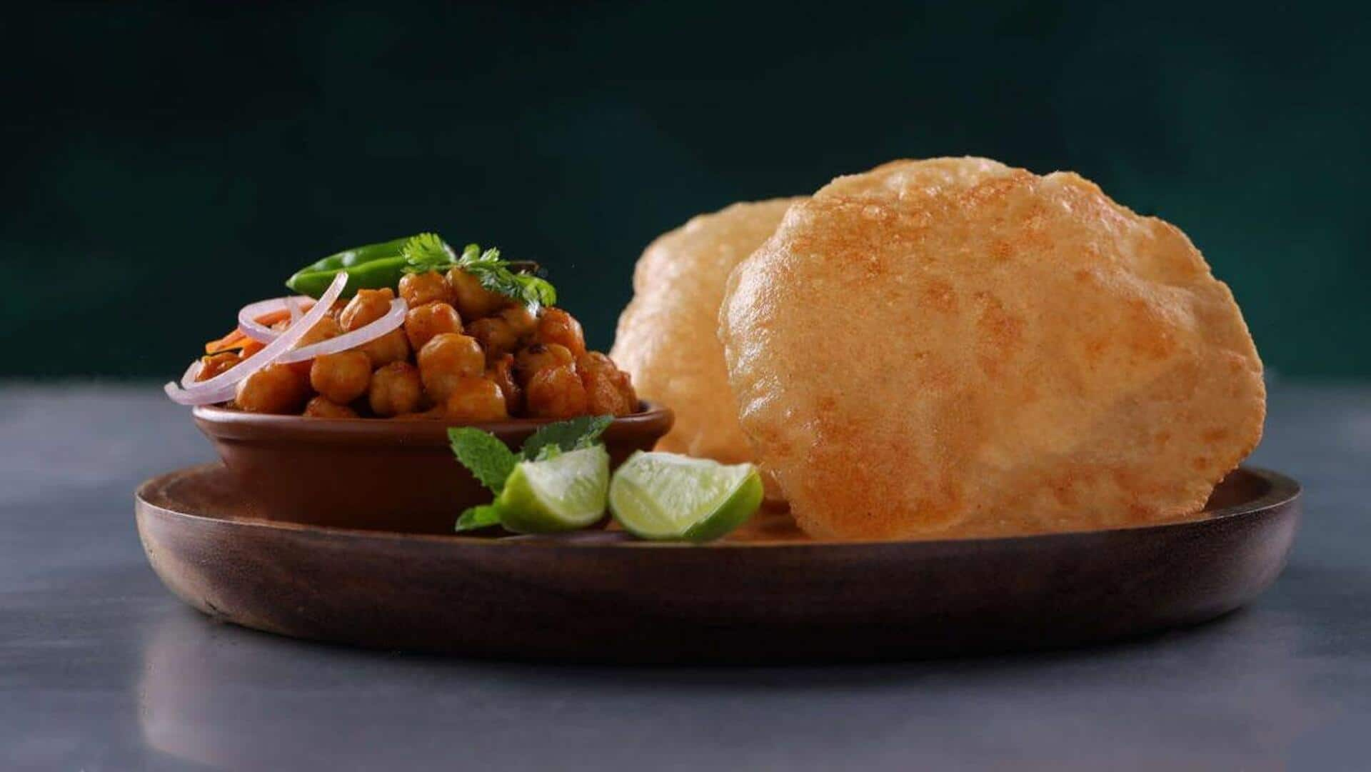 It's recipe time! Cook this delicious, North Indian-favorite chole bhature