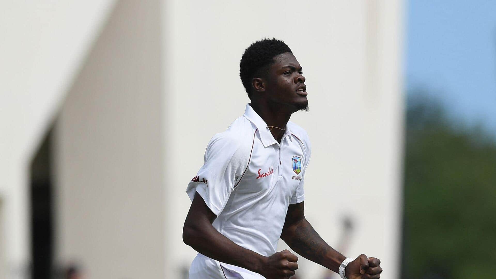 Alzarri Joseph ruled out of India Tests with back injury