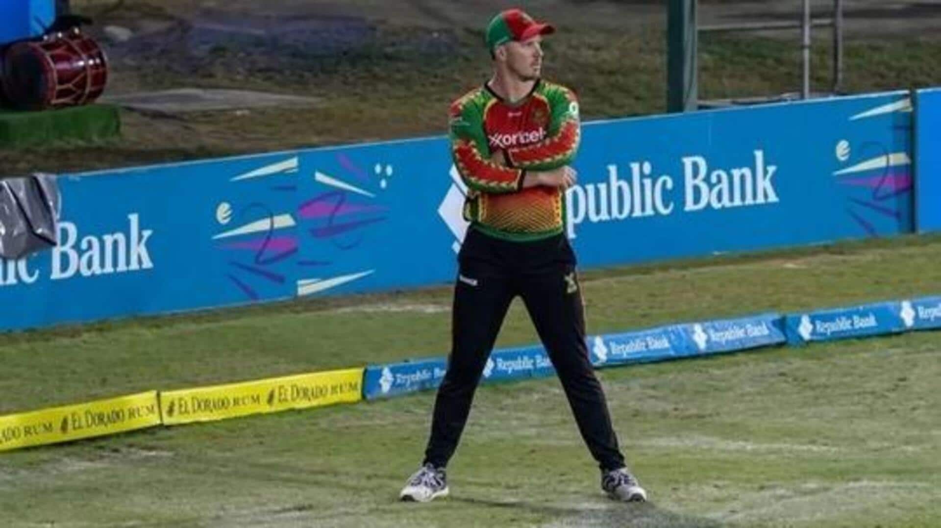CPL 2026: Glenn Phillips stuns everyone with uncanny one-handed catch