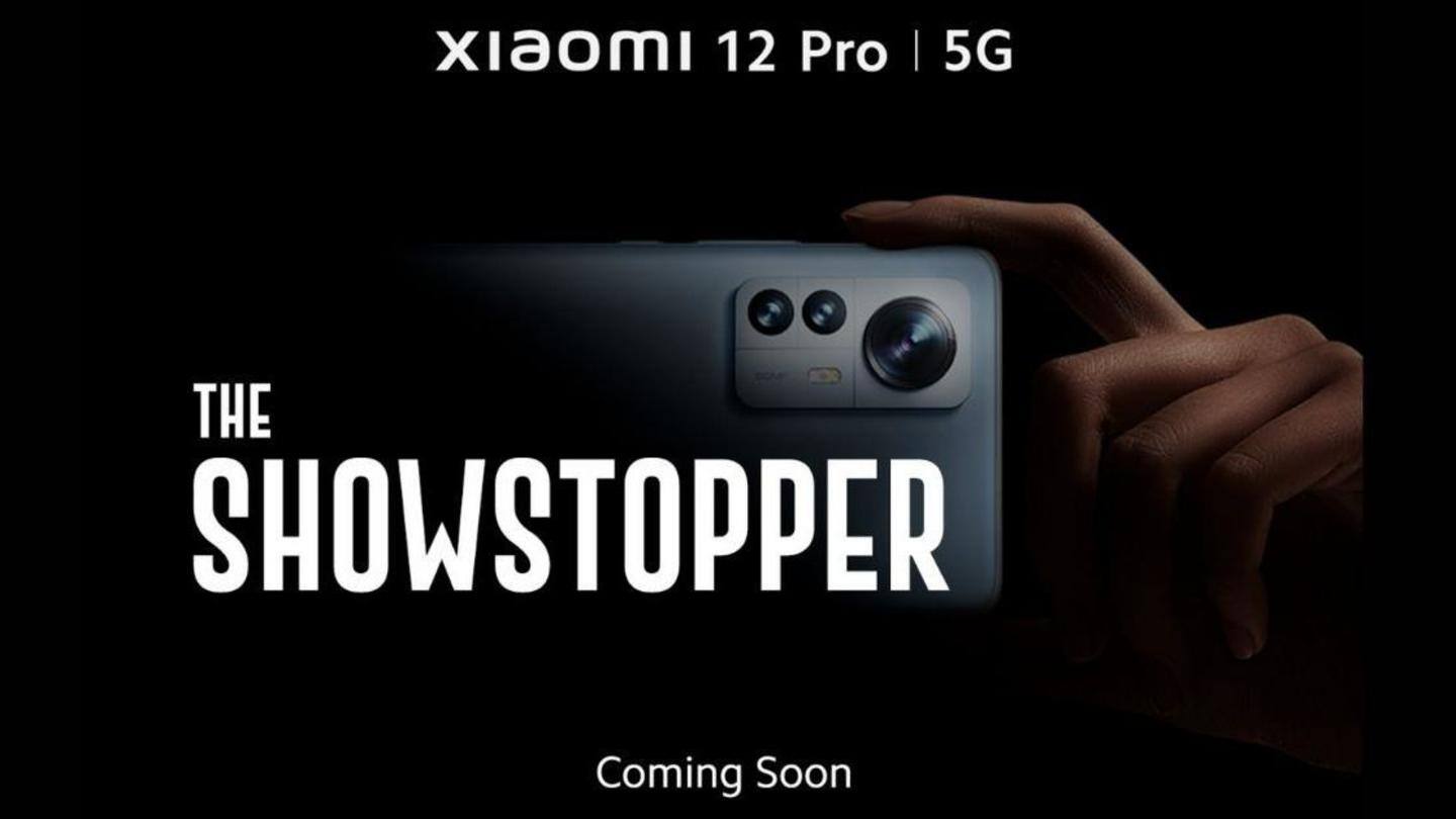 Xiaomi 12 Pro may start in India at Rs. 65,000