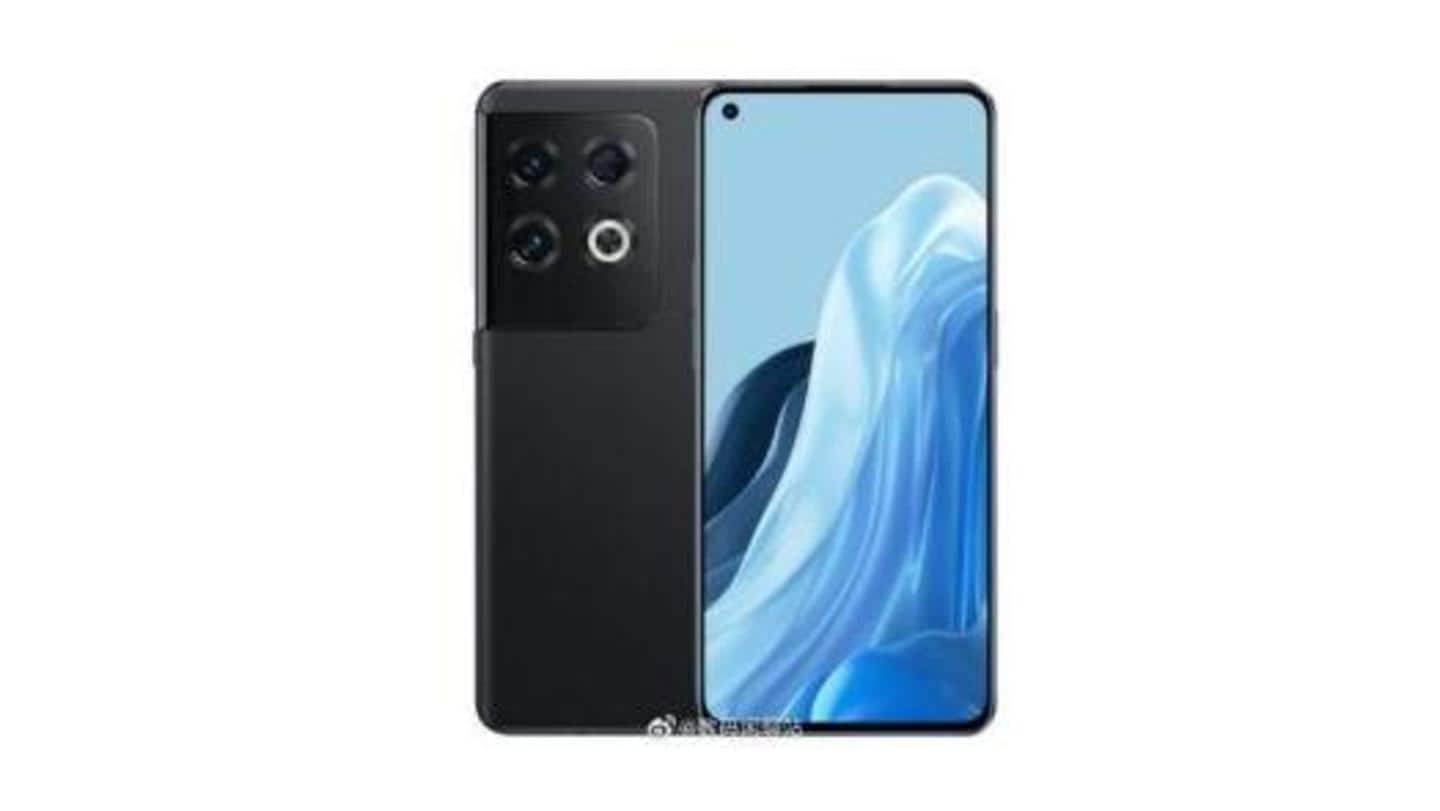 OPPO Reno8's leaked render suggests OnePlus 10 Pro-like design