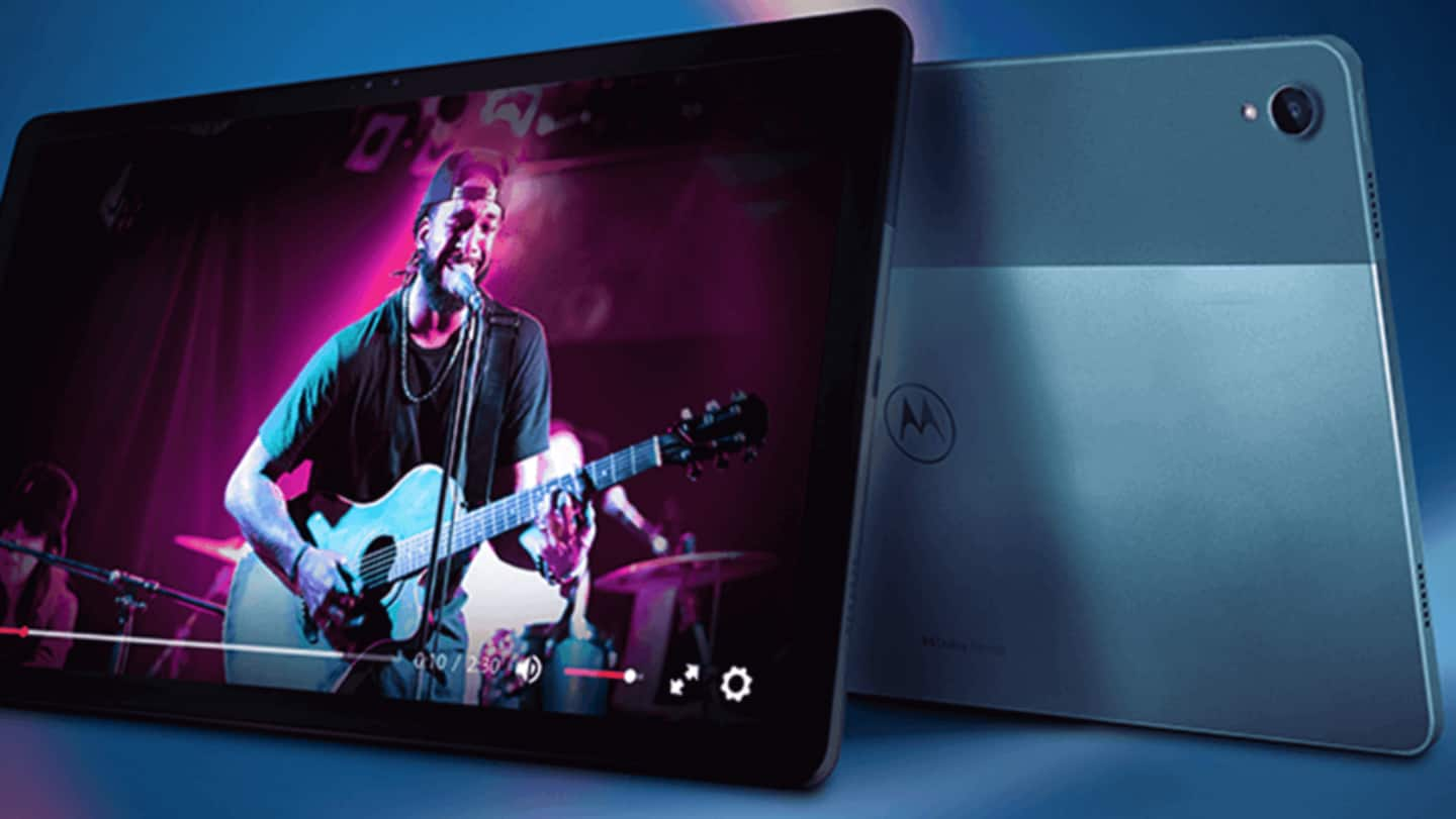 Moto Tab G70 launched in India at Rs. 22,000