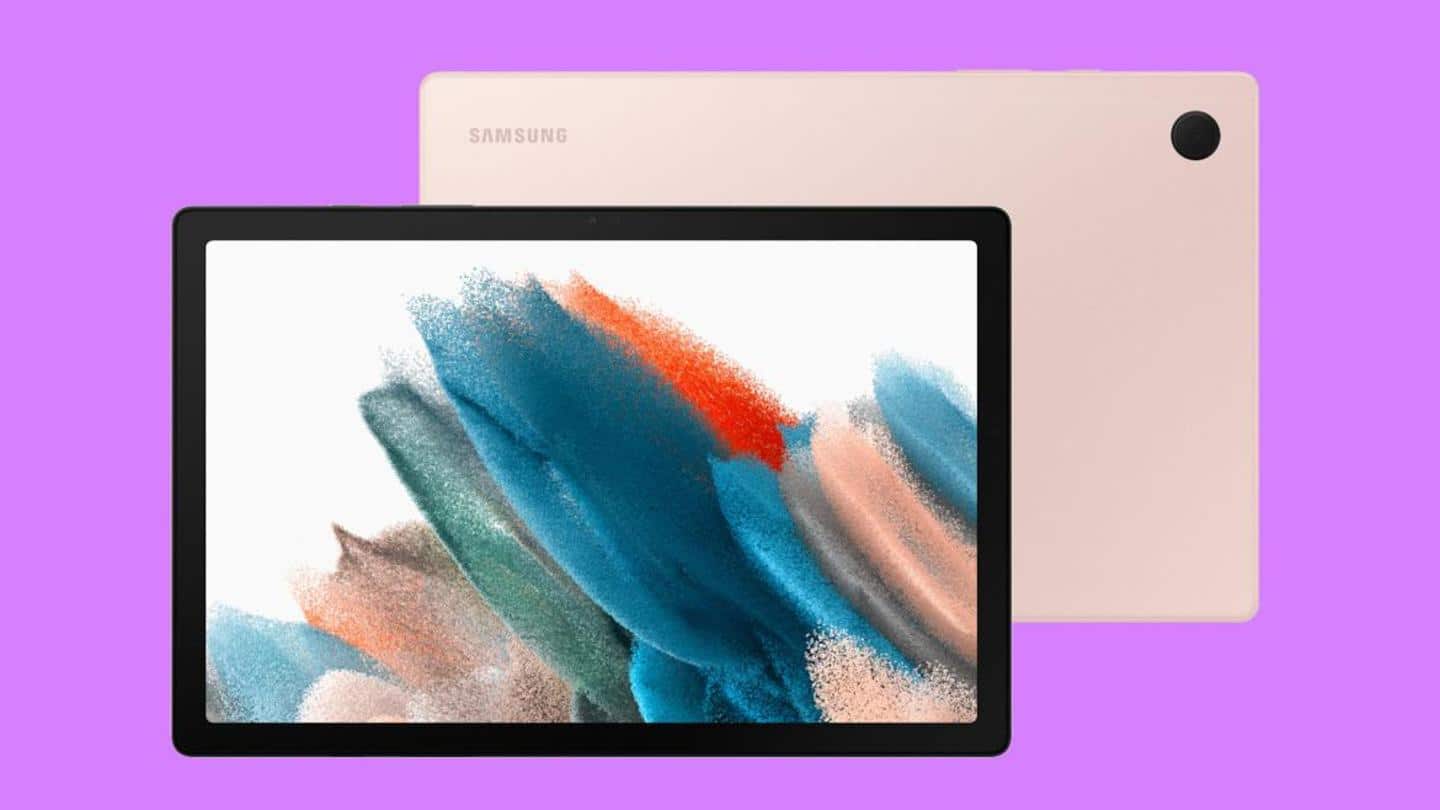 Samsung Galaxy Tab A8 teased on Amazon India; launch imminent