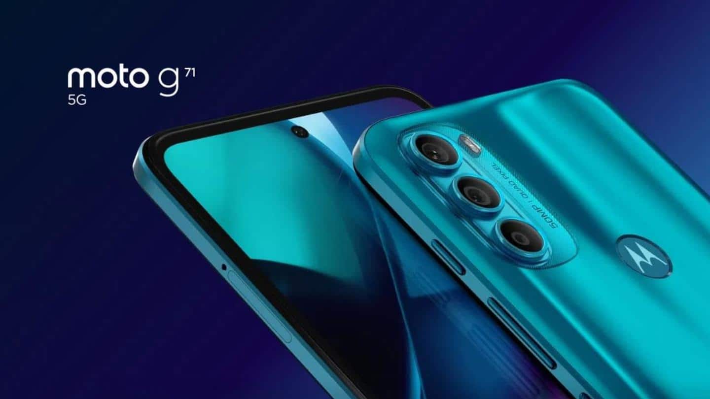Moto G71 5G tipped to cost Rs. 19,000 in India