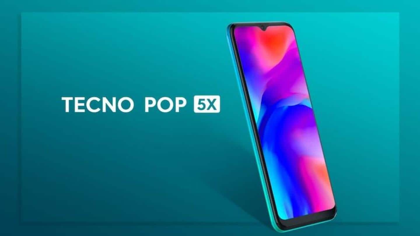 TECNO POP 5X with a UNISOC processor goes official