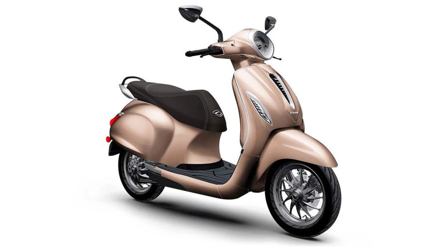 Bajaj Chetak electric scooter now available in 20 Indian cities