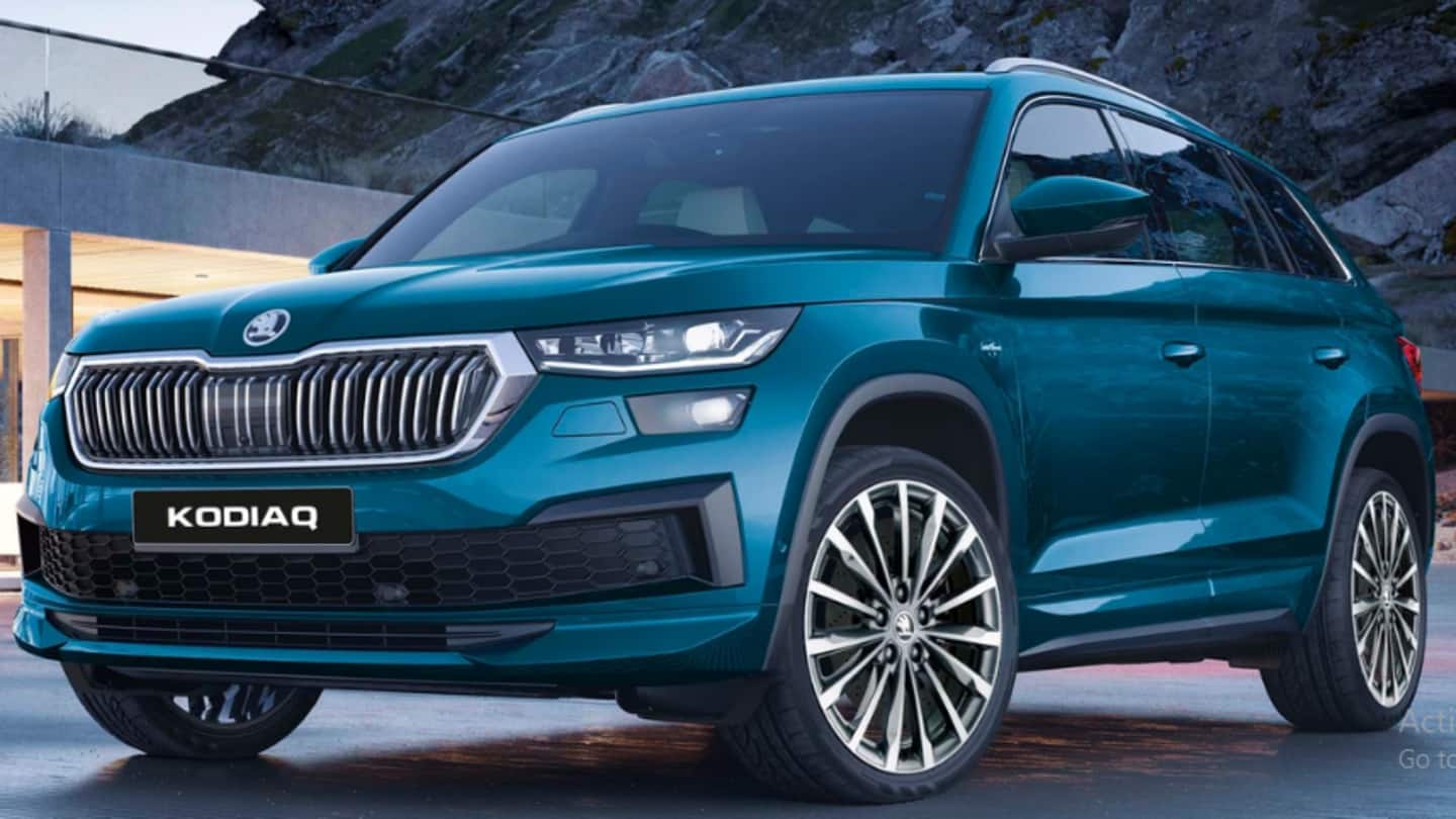 SKODA KODIAQ facelift's price increased by Rs. 1 lakh