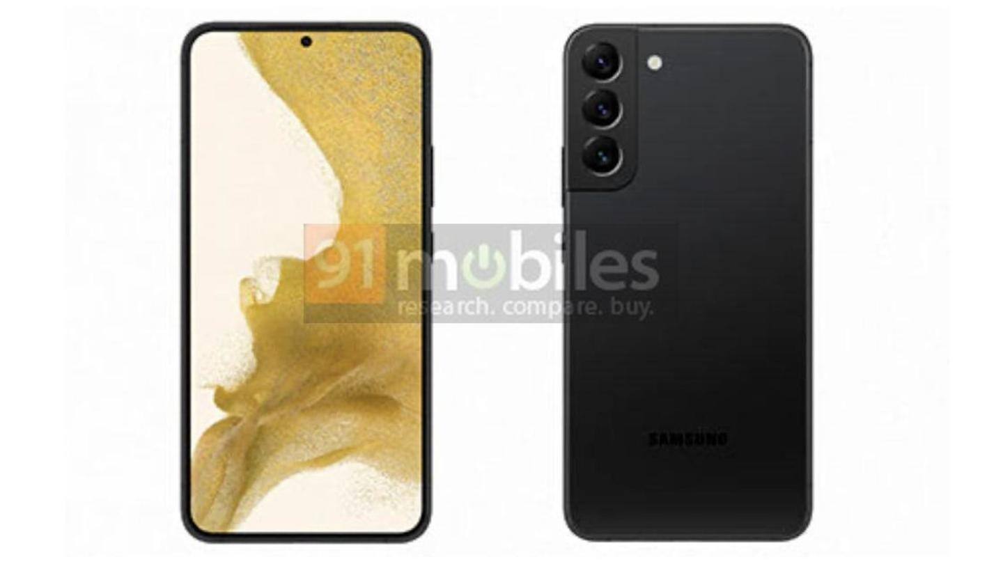 Samsung Galaxy S22+ renders leaked, to have punch-hole design