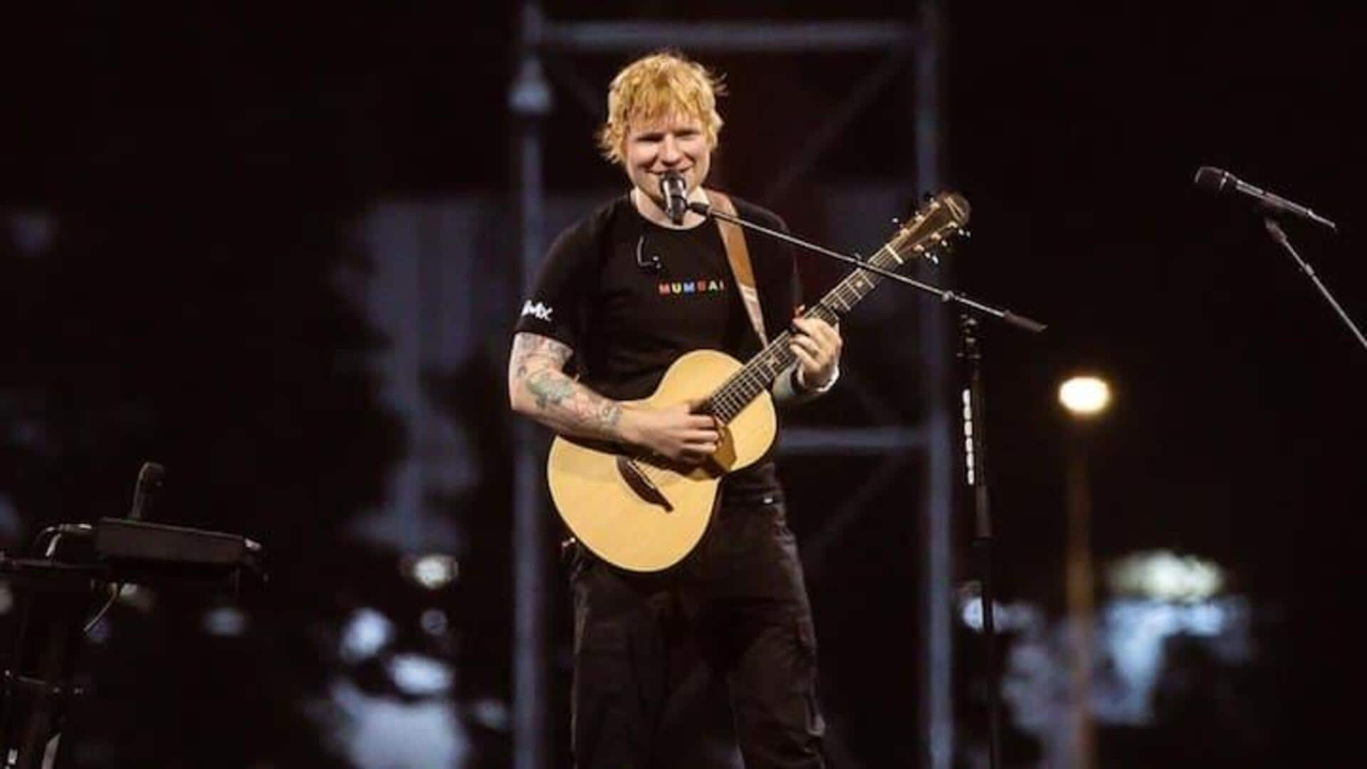 Ed Sheeran becomes first international artist to perform in Bhutan!