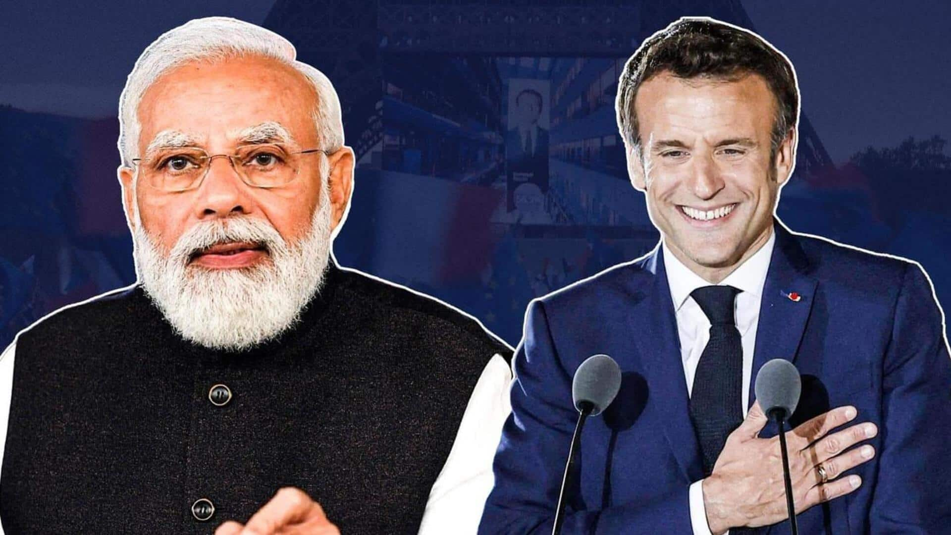 Modi meets French President Macron, US VP Vance in Paris