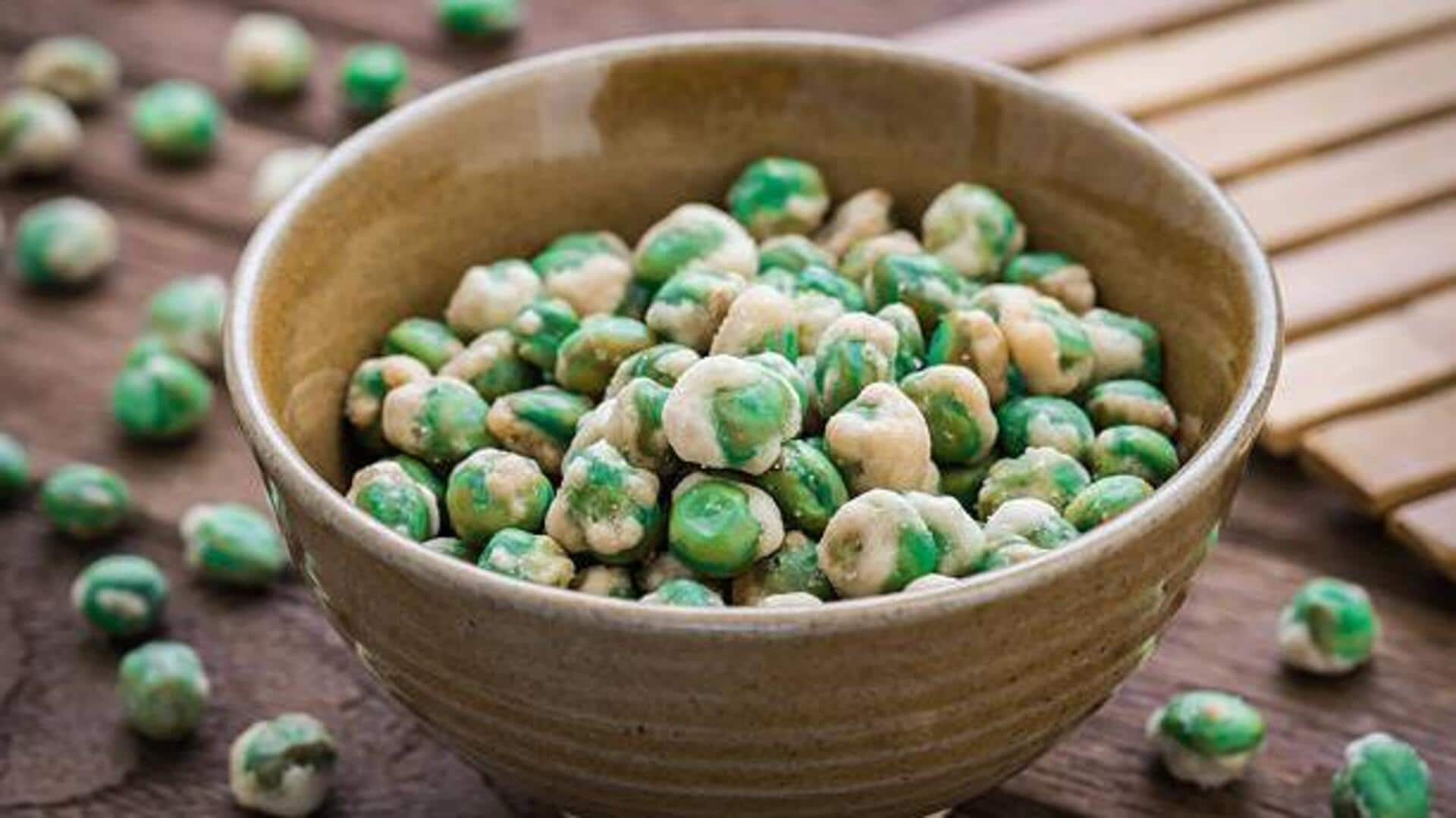 Try these dishes featuring wasabi peas Try these dishes featuring wasabi peas