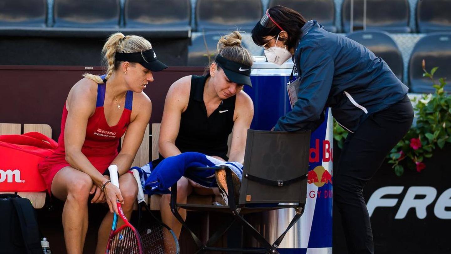 Osaka and Halep bow out Osaka and Halep bow out