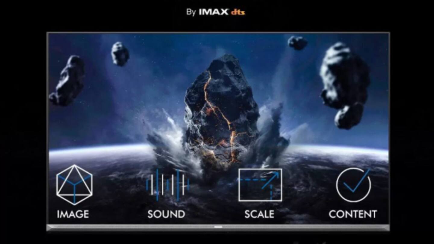 The televisions come with UHD AI content upscaler The televisions come with UHD AI content upscaler