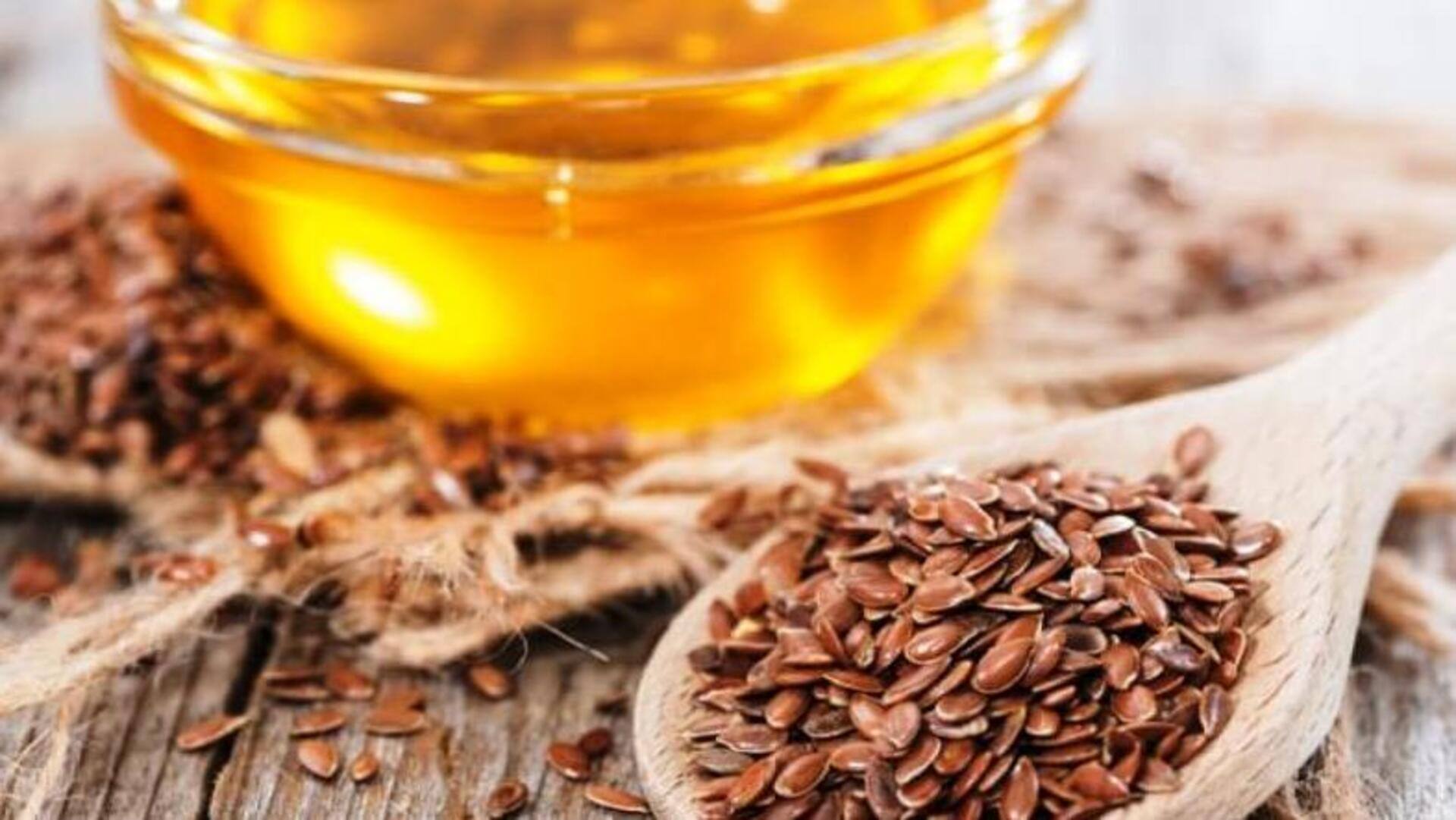 Strengthen your hair naturally with linseed oil