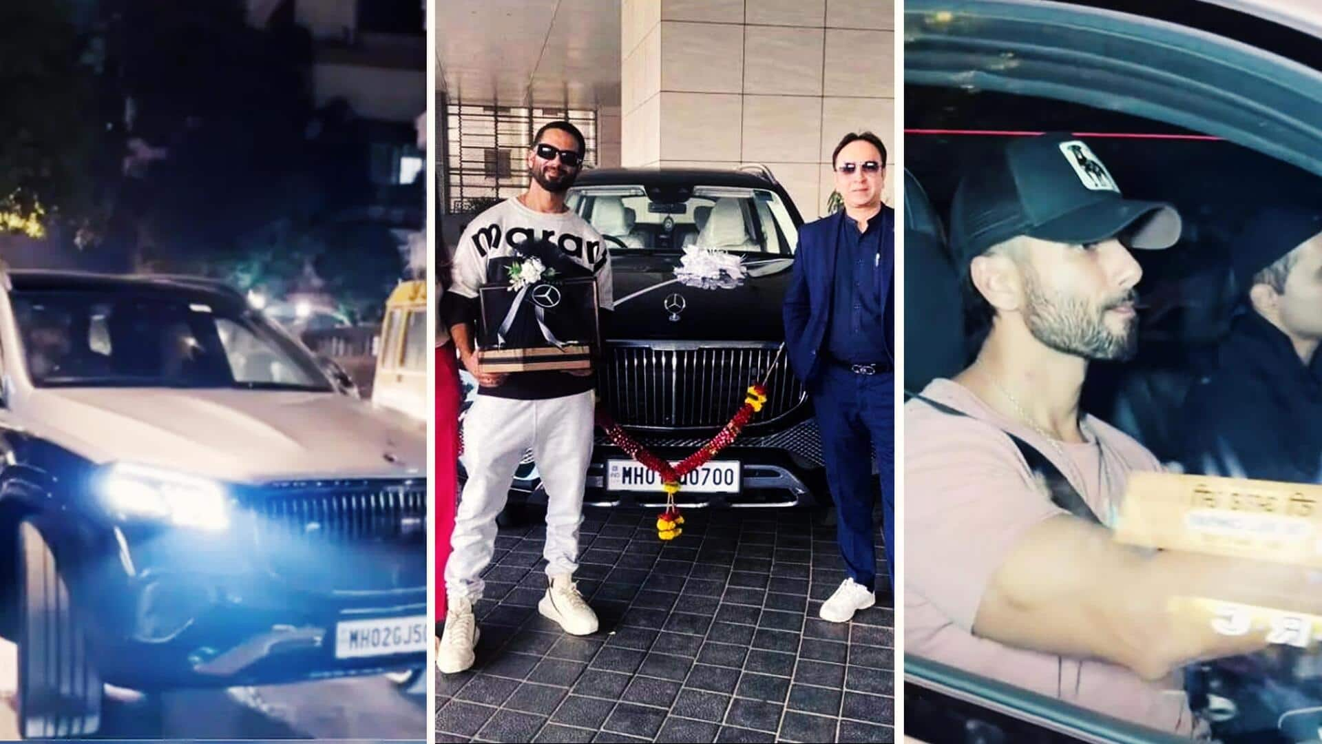 Shahid Kapoor adds ₹3.71cr Mercedes-Maybach GLS 600 to his collection