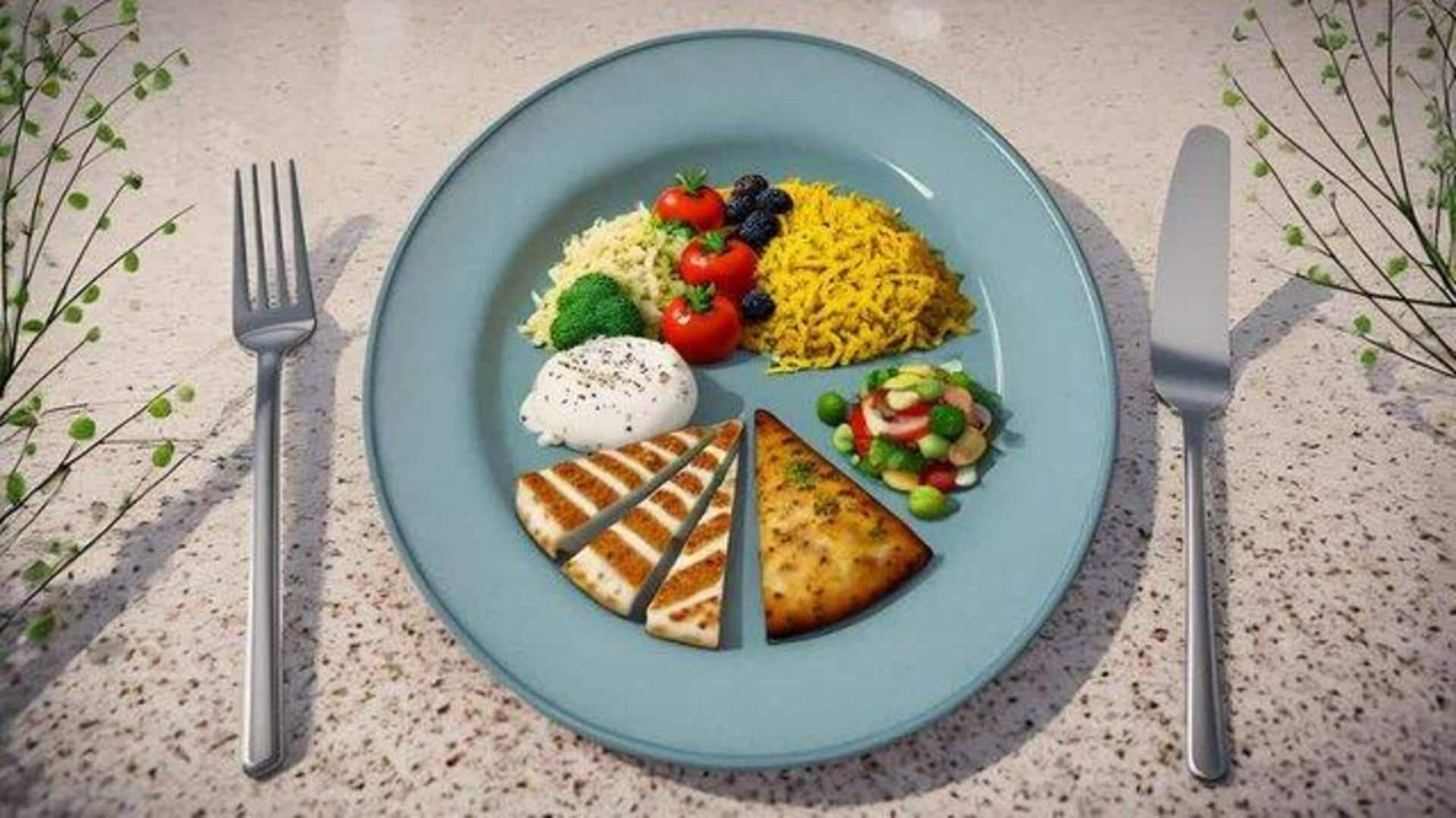 How using smaller plates can improve portion control  