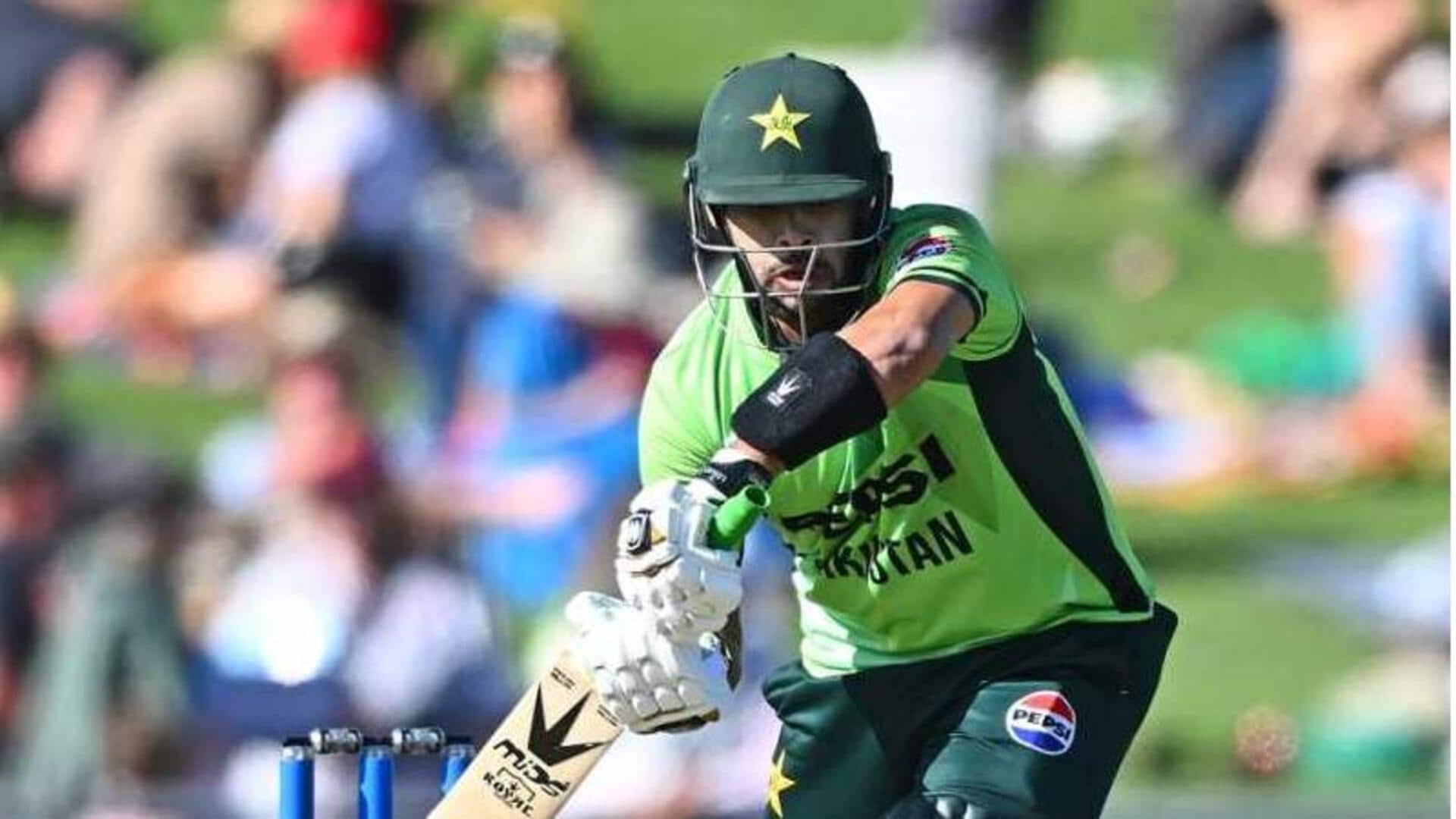 Usman Khan shines versus Australia, slams his second T20I fifty 