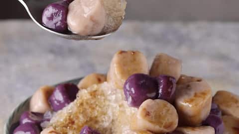 When in Taiwan, try these taro snacks