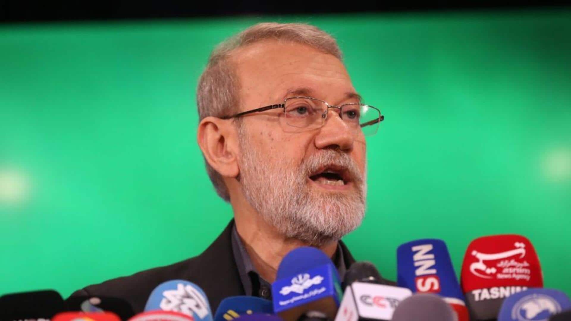 Iran confirms security chief Ali Larijani killed along with son