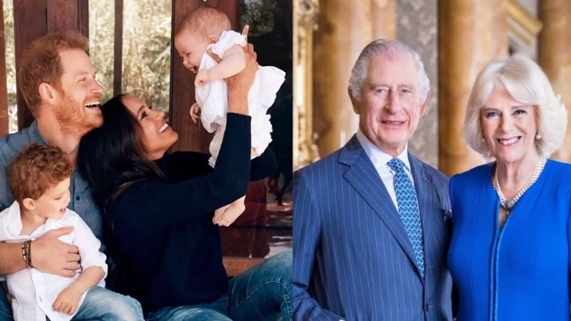 King Charles meets Prince Harry's children after 4 years