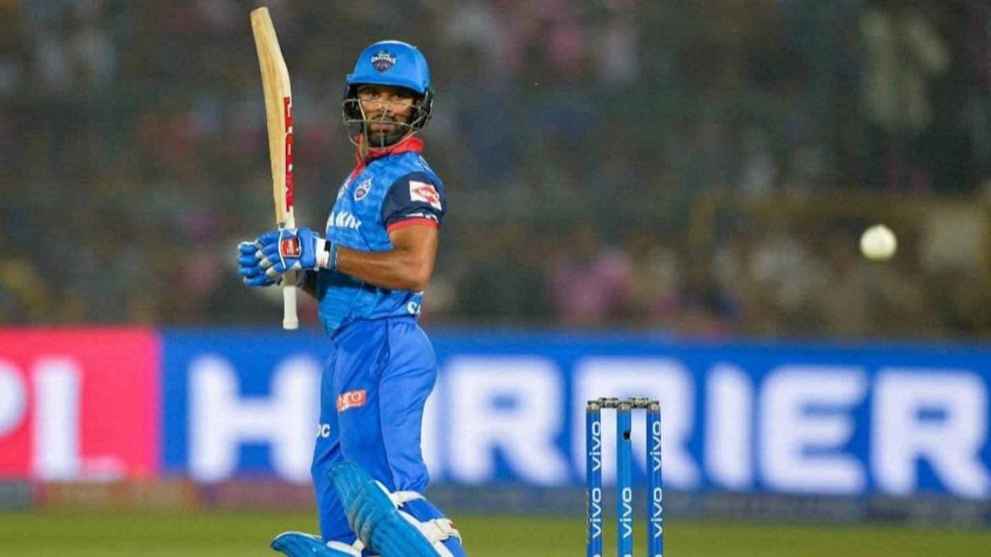 Dhawan eyes the 600-run mark in IPL 2021 Dhawan eyes the 600-run mark in IPL 2021