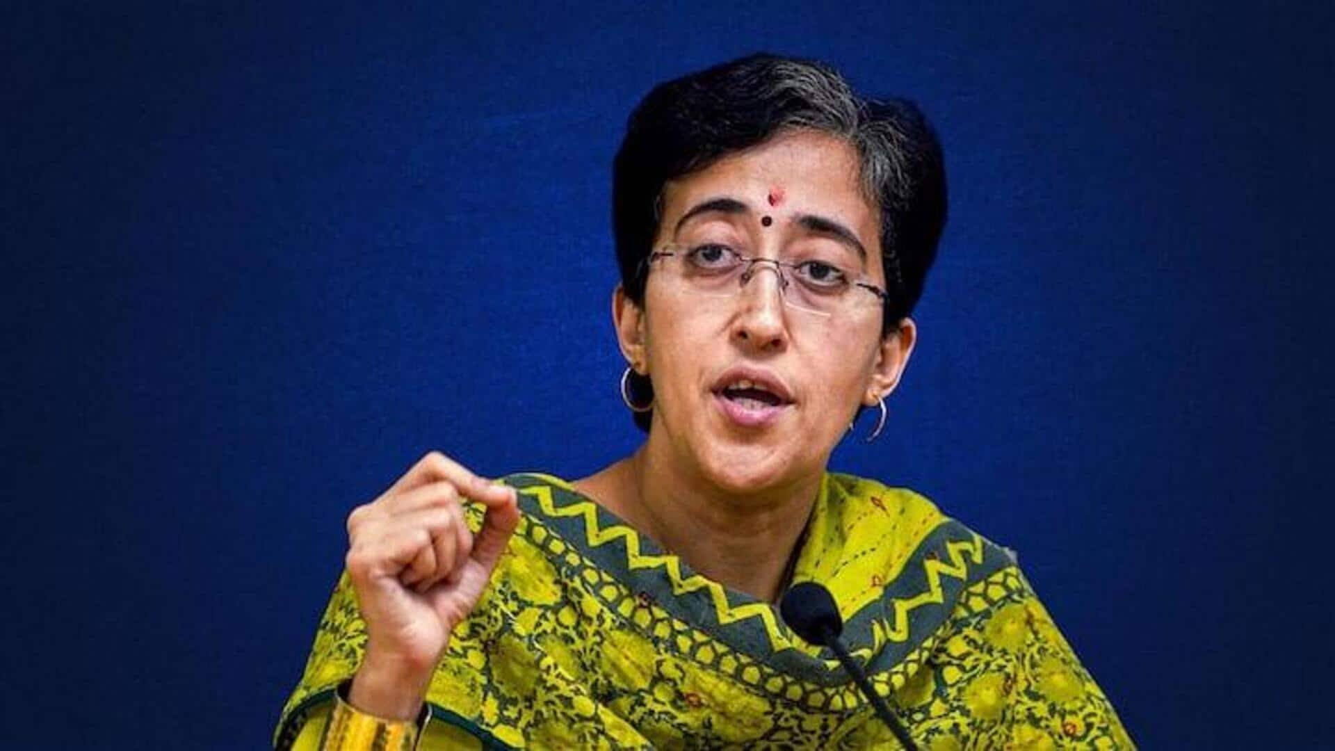 Atishi blames Centre for Delhi's air emergency