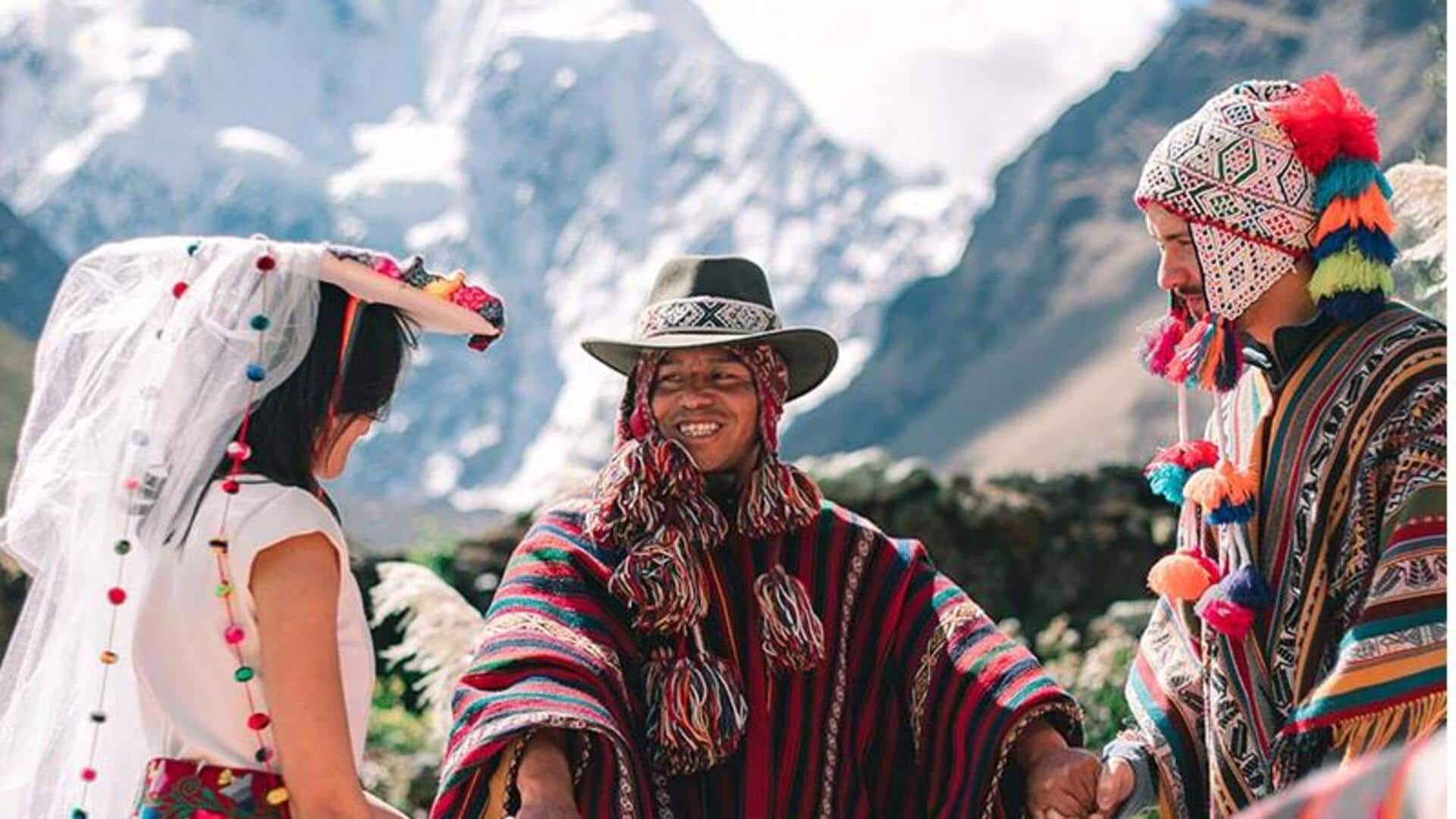 Chullo exchange: All about this unique Peruvian wedding custom