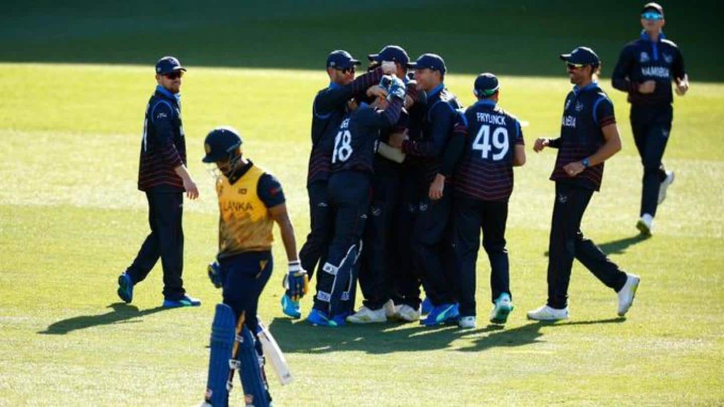 Namibia defeat Sri Lanka: Top five upsets in T20 WC