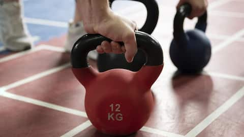 Kettlebell belly fat workout hot sale