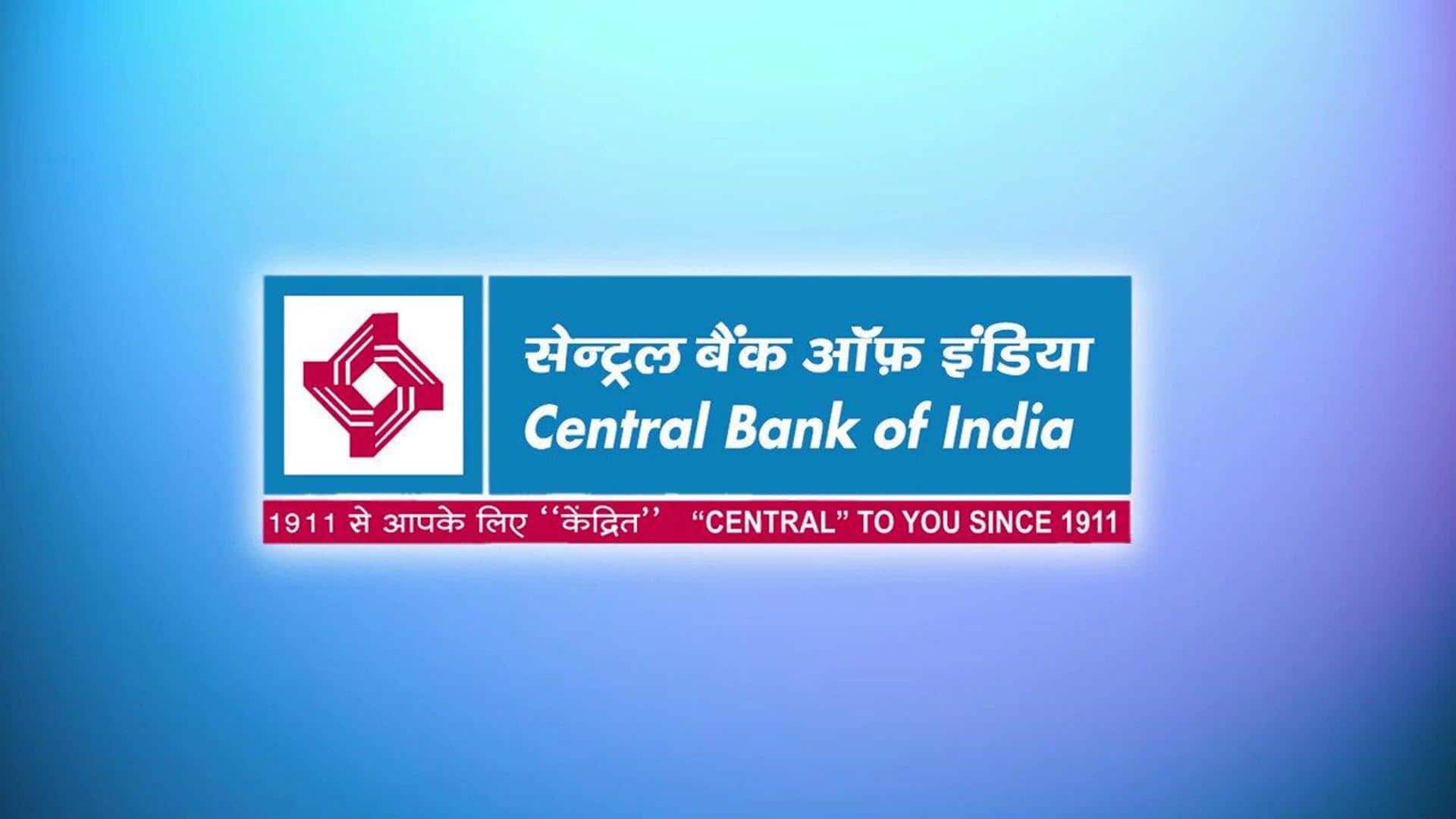 Central Bank of India's Q1 profit rises 33% to ₹1,169cr