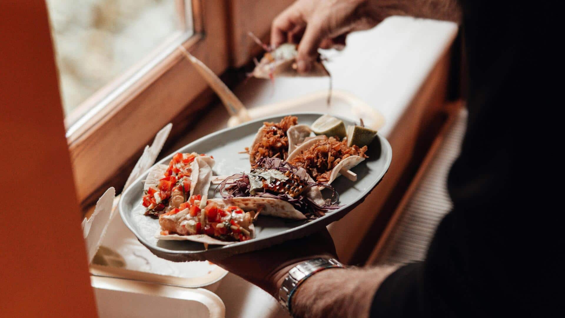 How to make perfect roasted vegetable tacos at home