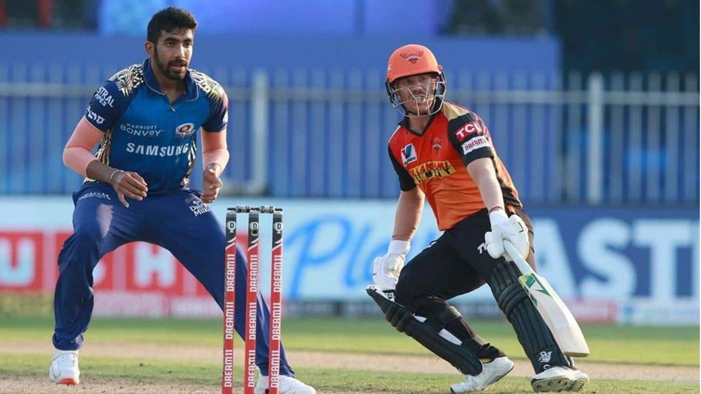 IPL 2021, MI vs SRH: Here is the statistical preview