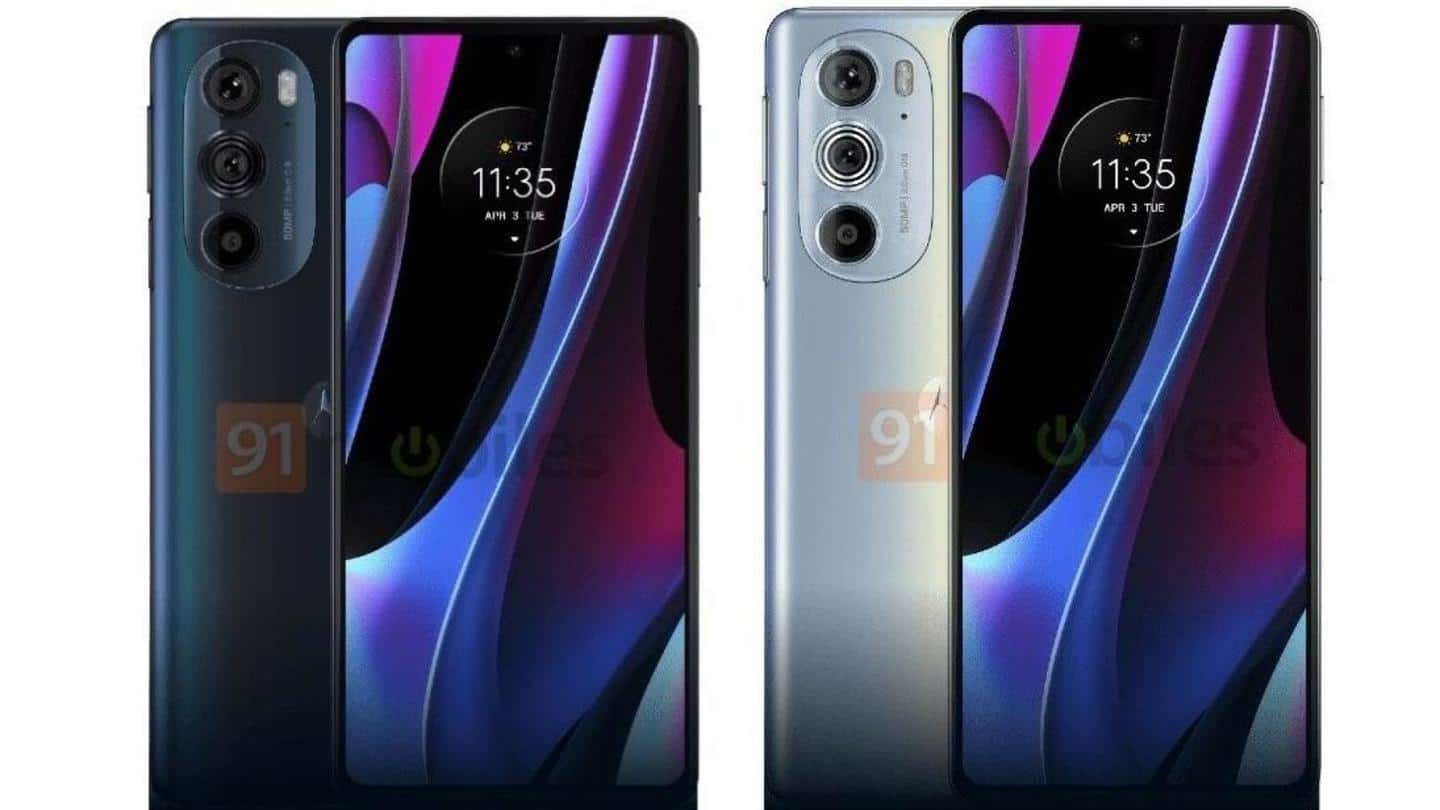 Moto Edge 30 Pro's leaked renders reveal design details