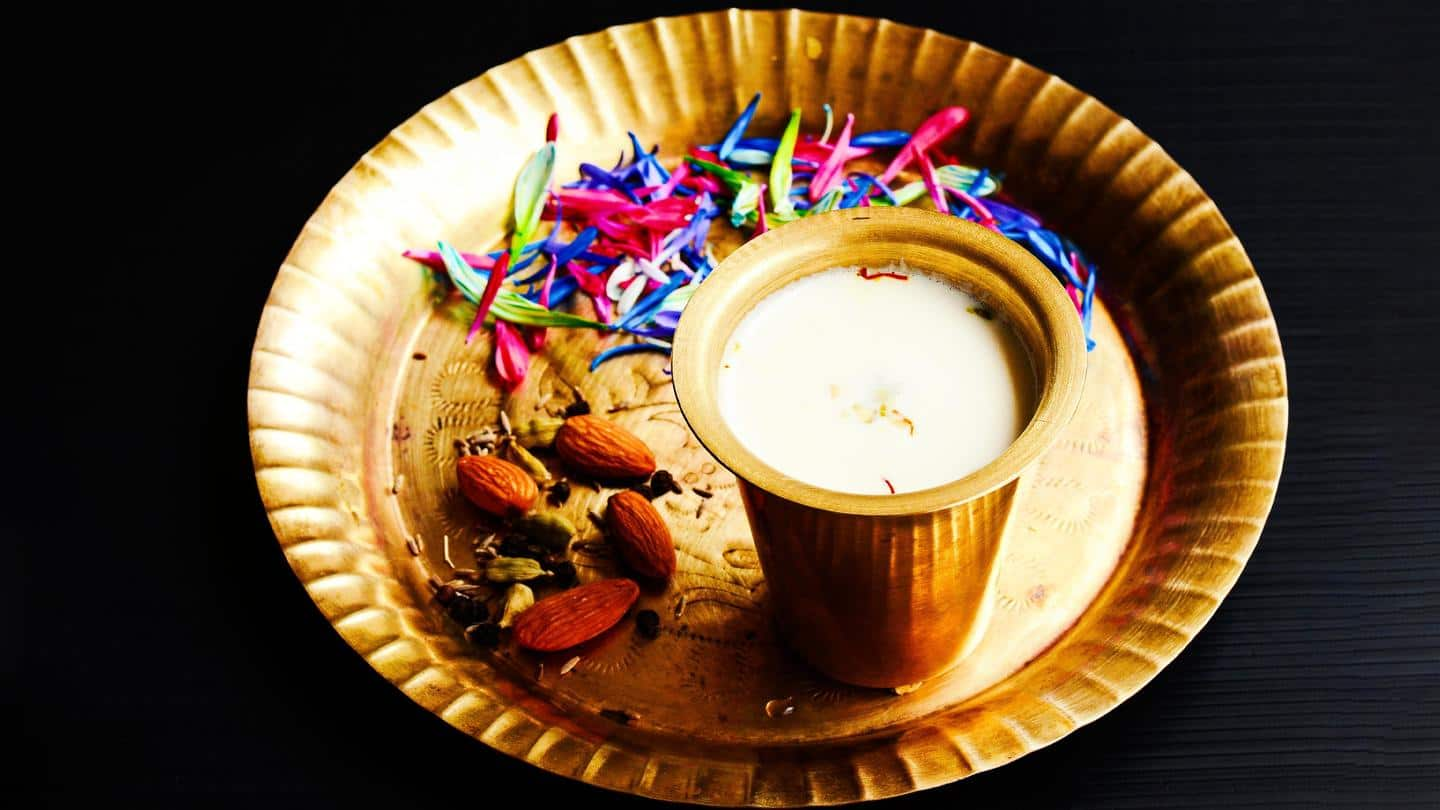 #Holi2022: 5 refreshing and tasty thandai recipes