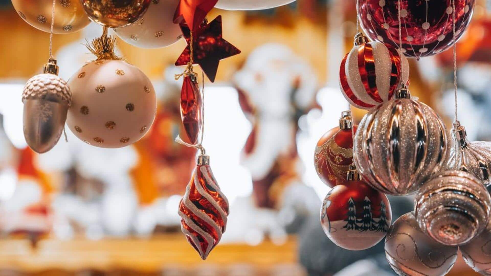Make beautiful hanging ornaments from seed pods