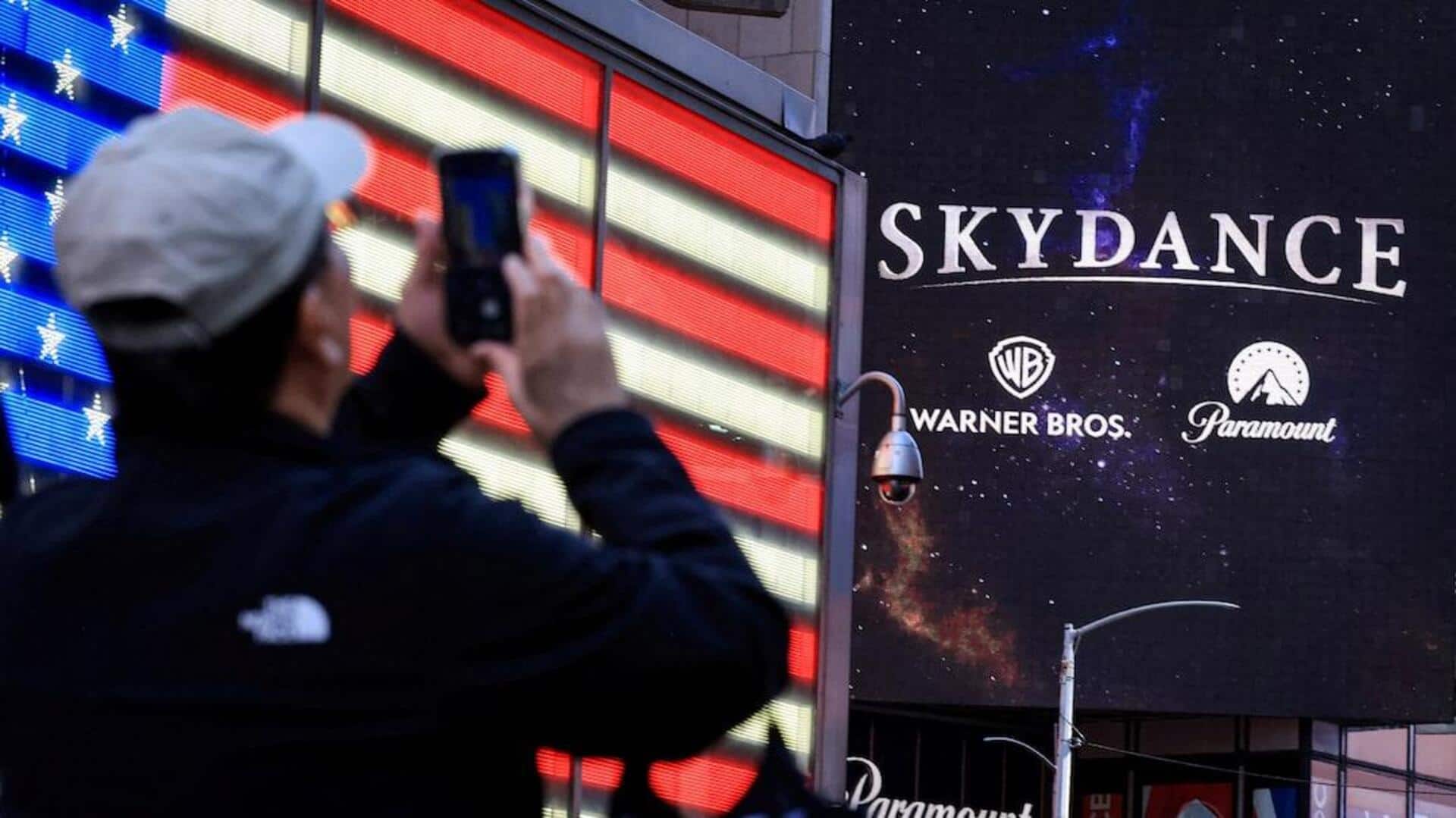 Larry Ellison's son invests $17B in Paramount-Warner Bros. merger