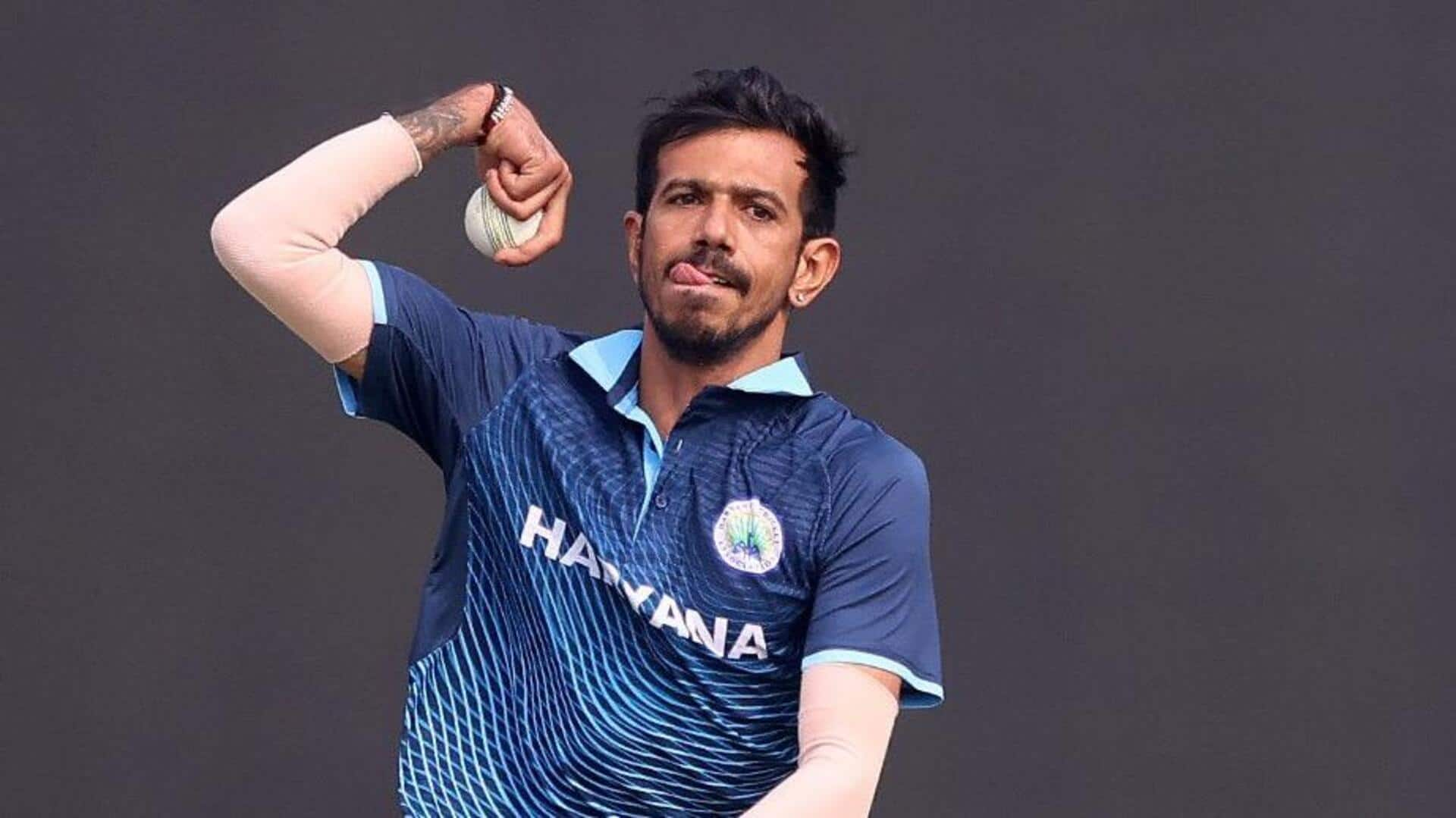 One-Day Cup: Yuzvendra Chahal claims fifer for Northamptonshire 