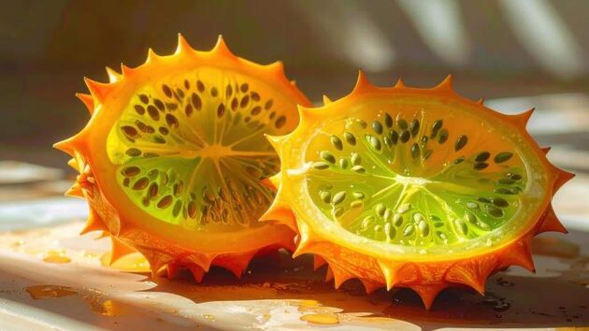 How to use horned melon in cooking