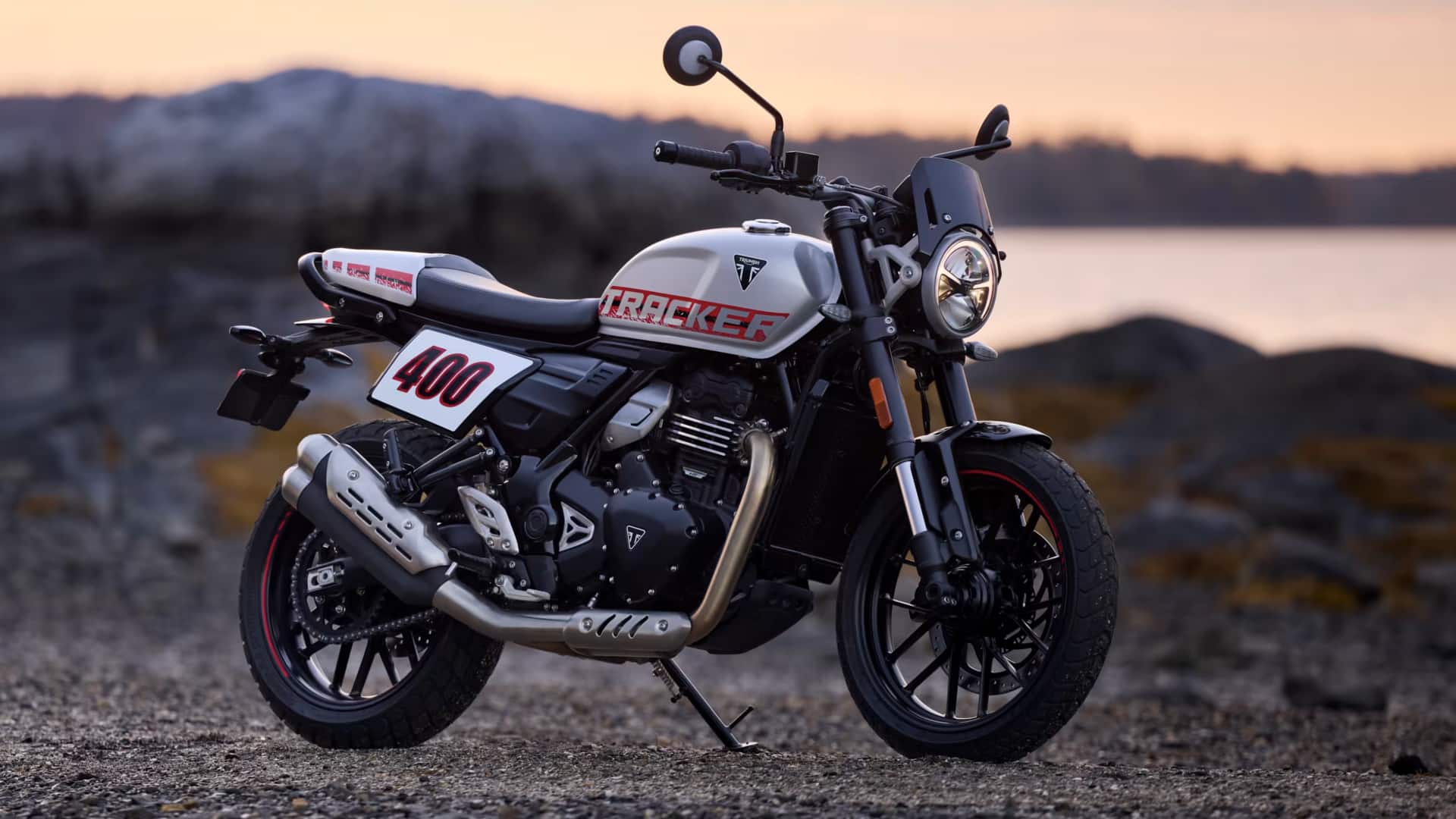 Triumph Tracker 400 debuts with retro styling and modern tech
