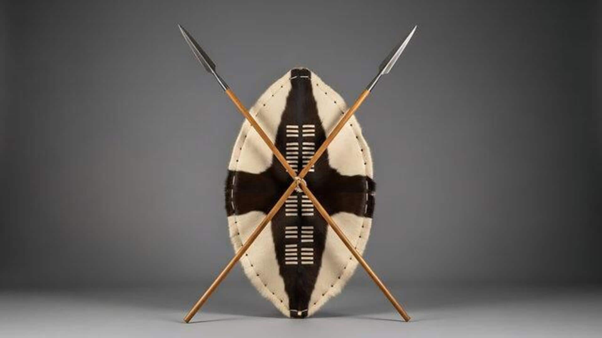 How to make Zulu shields at home