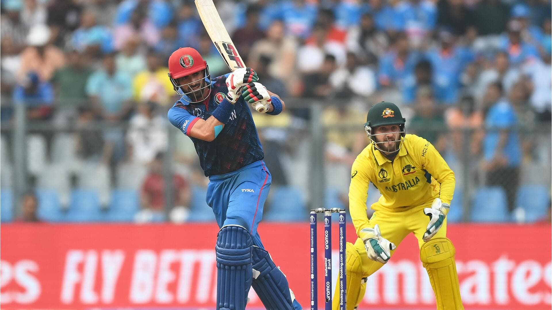 Ibrahim Zadran becomes Afghanistan's first centurion in World Cup: Stats 