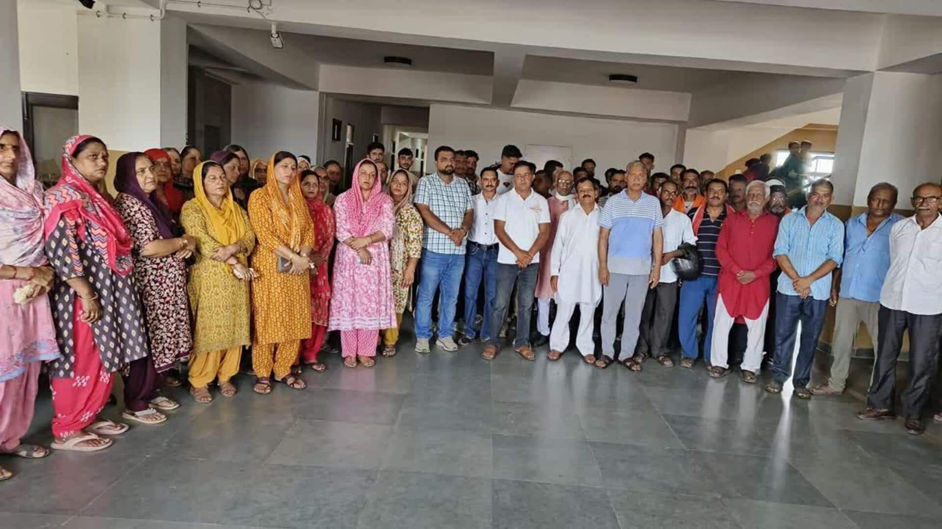 Himachal panchayat members resign en masse over pradhan's suspension Himachal panchayat members resign en masse over pradhan's suspension