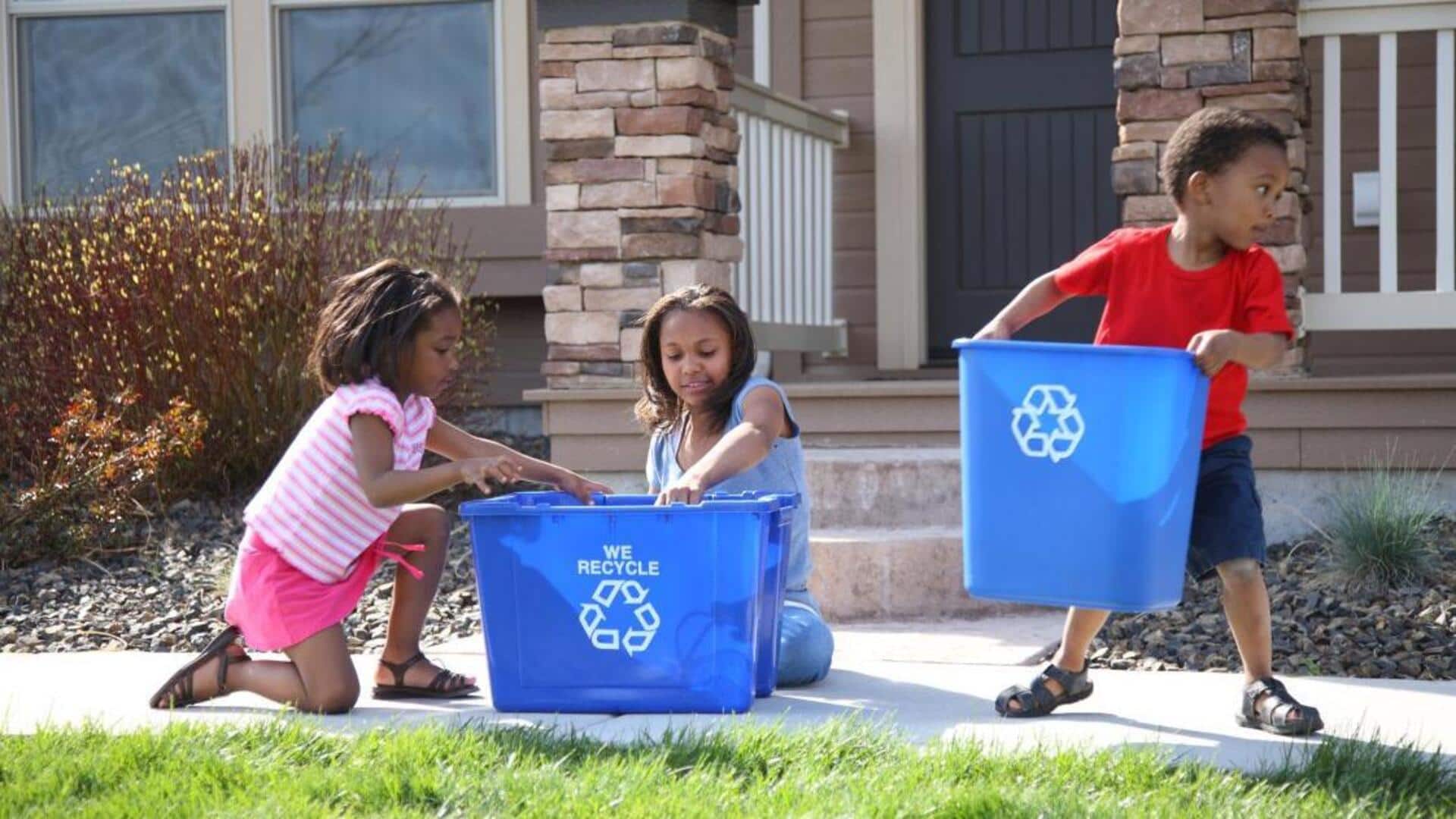 Teaching kids about recycling needn't be boring: Here's how