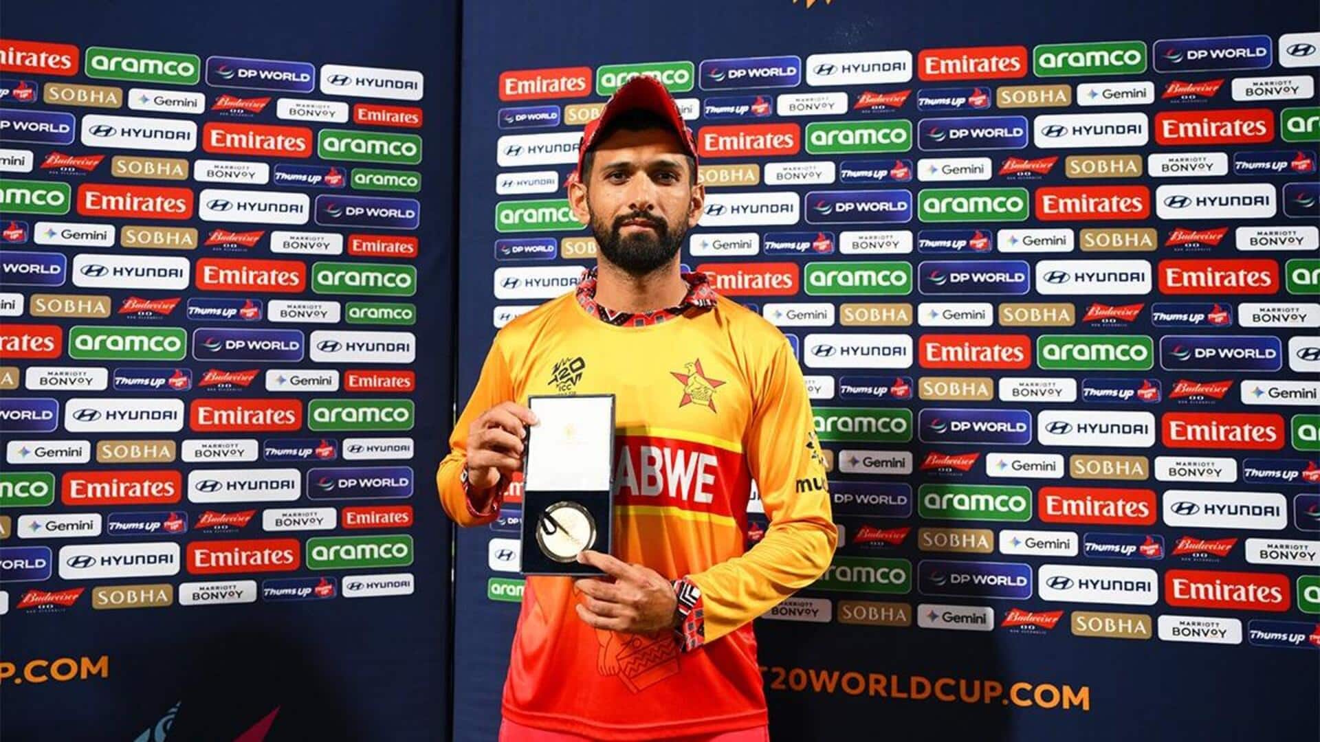 T20 WC: Sikandar Raza becomes first captain with this double